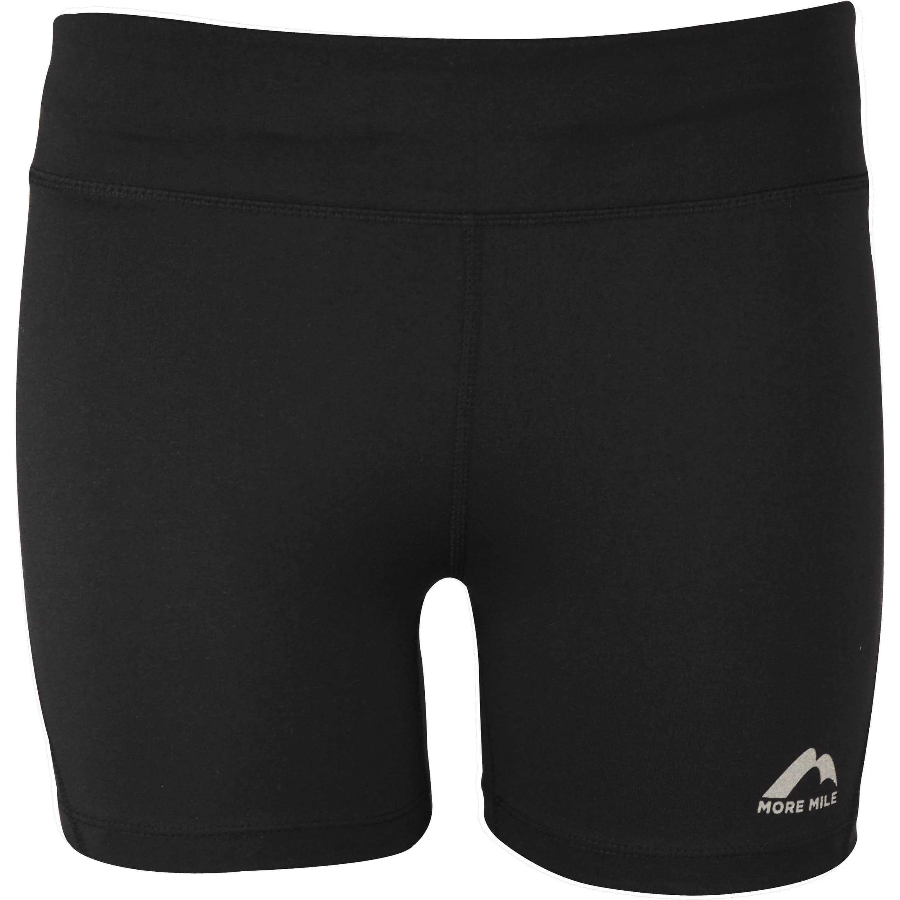 More Mile Biker Womens Short Running Tights - Black - Image 5