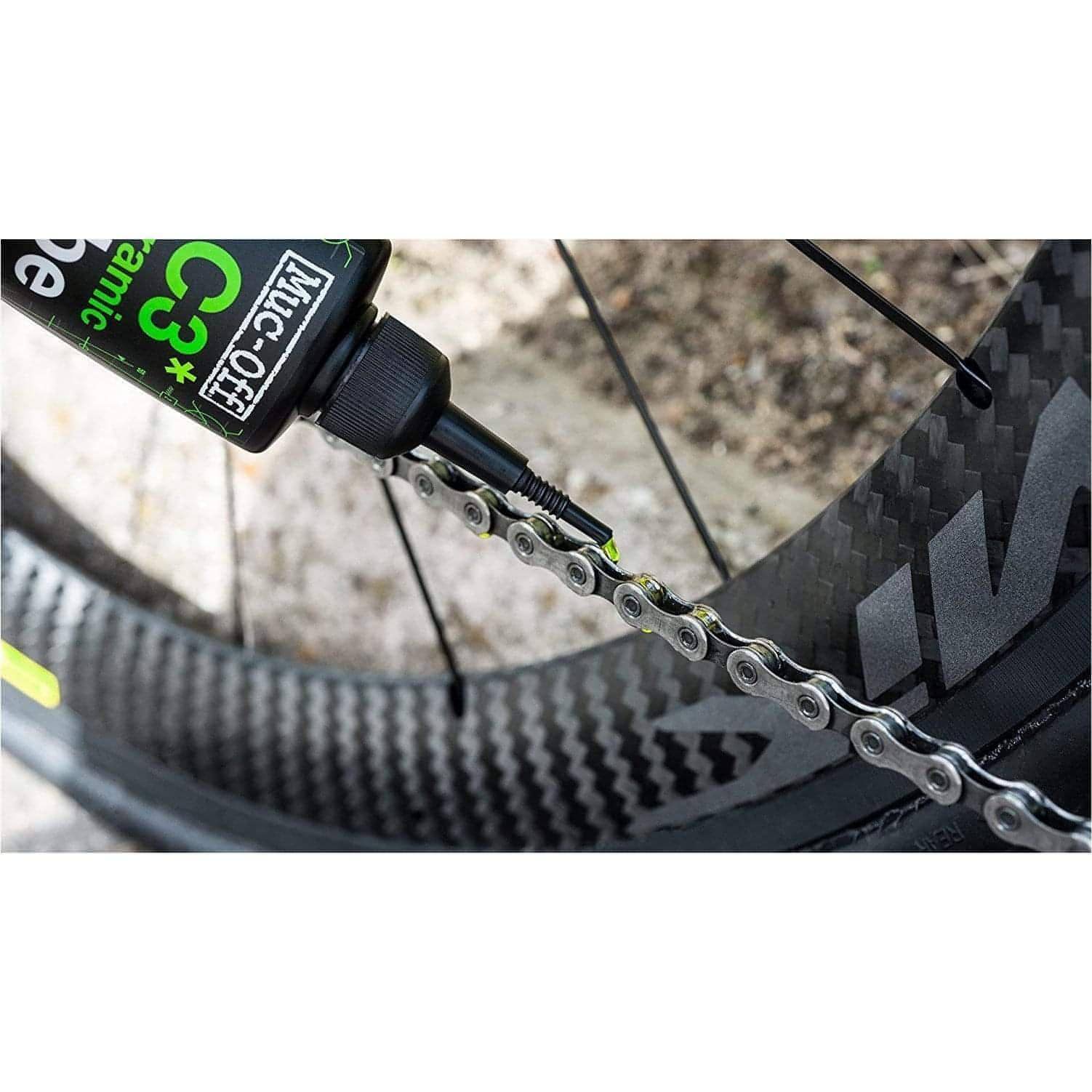 Muc-Off C3 Ceramic Dry Lube Bike Chain Lubricant 120ml - Image 3