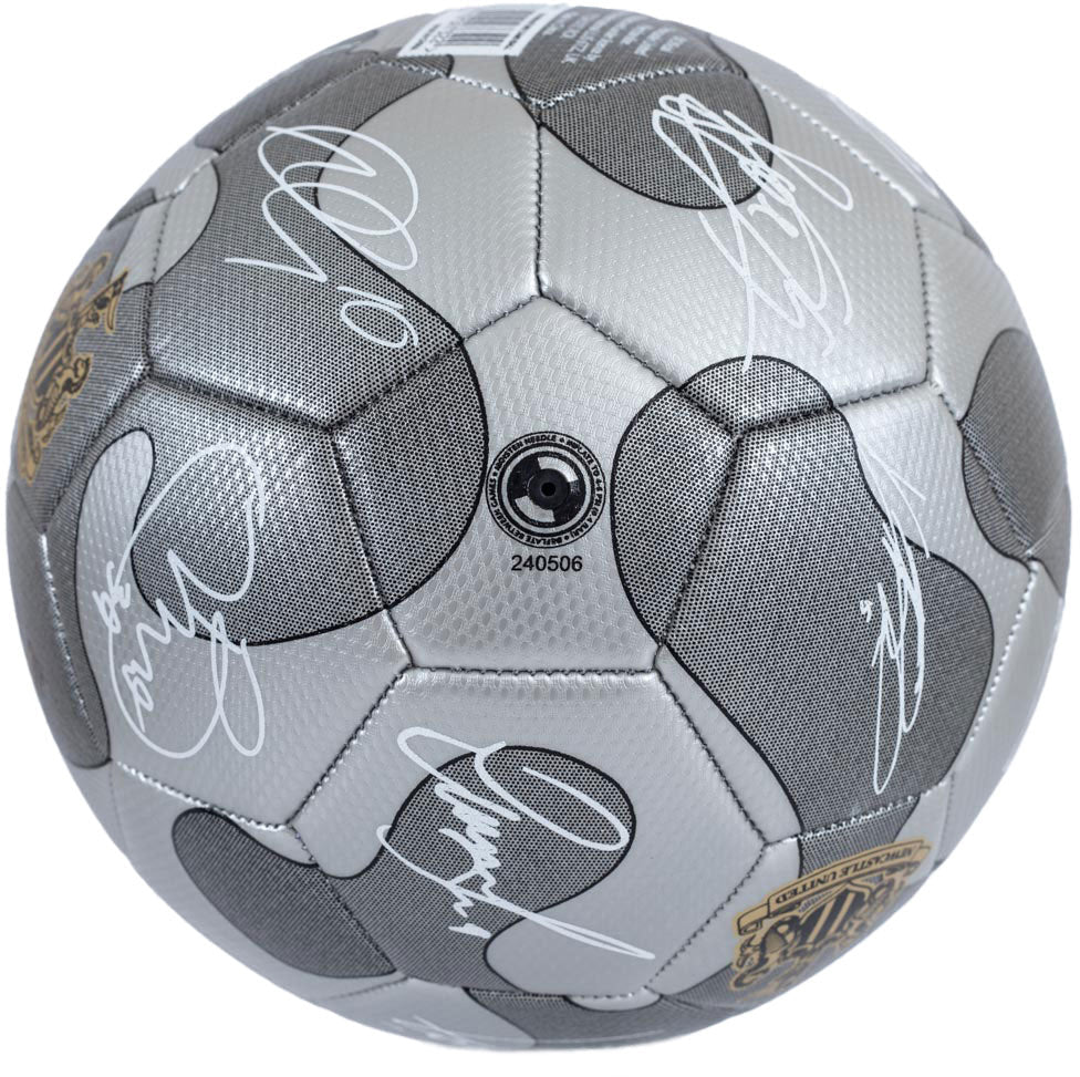 Newcastle United Camo Signature Football - Grey - Image 3