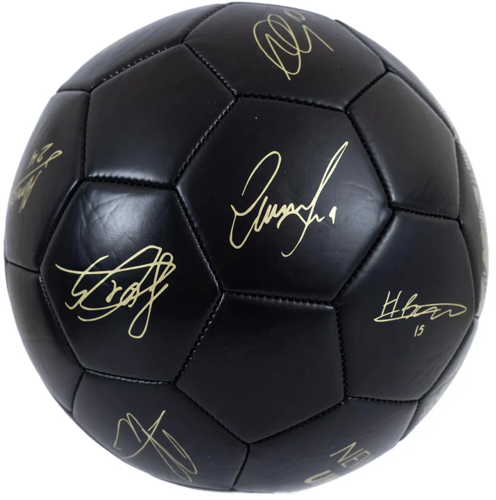 Newcastle United Phantom Signature Football - Black - Image 2