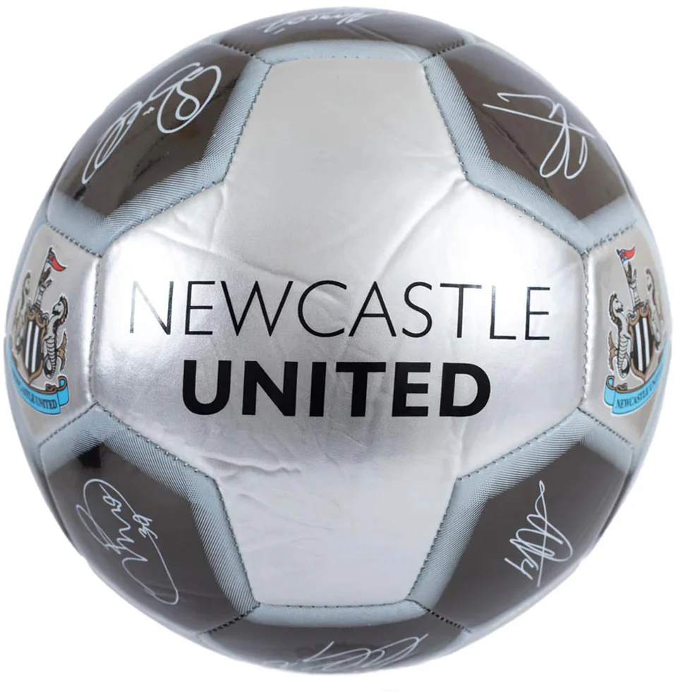 Newcastle United Signature Football - Black - Image 2