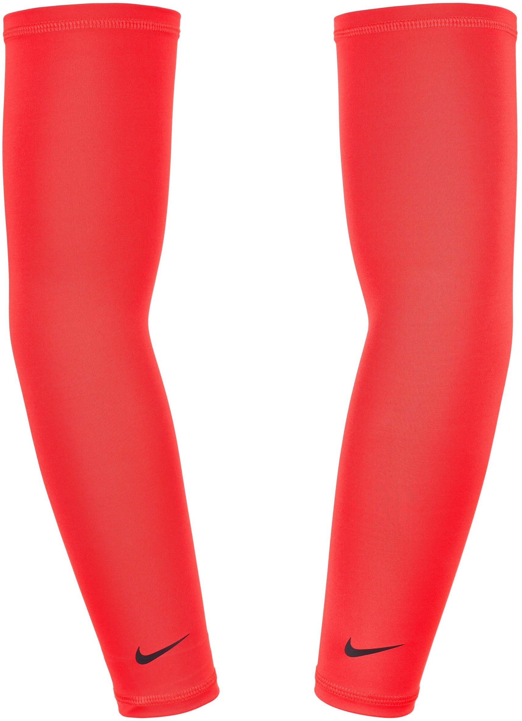 Nike Dri-Fit Lightweight Running Arm Sleeves - Red