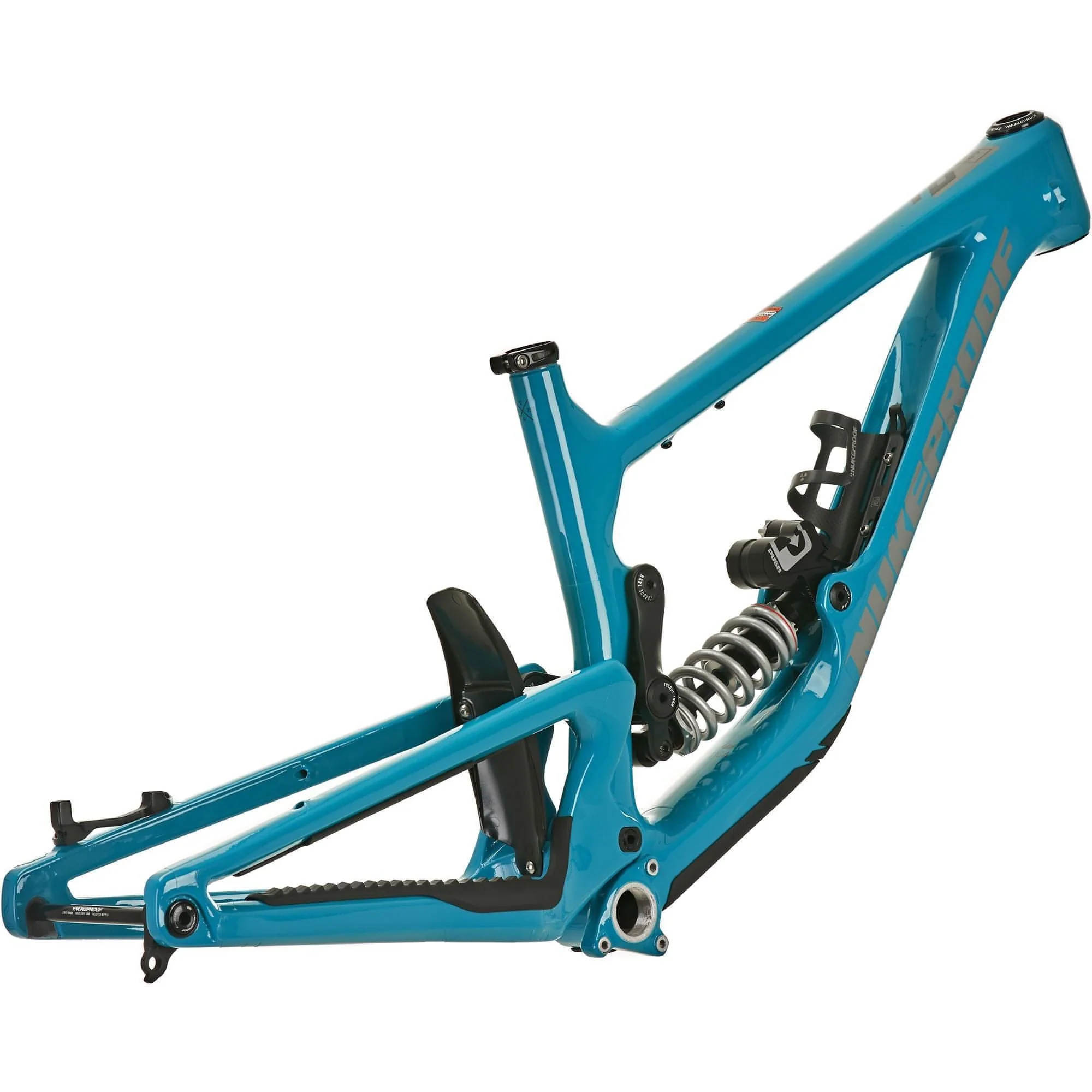 Nukeproof Giga 297 Push Shock Carbon Mountain Bike Frame 2022 - Teal - Image 8