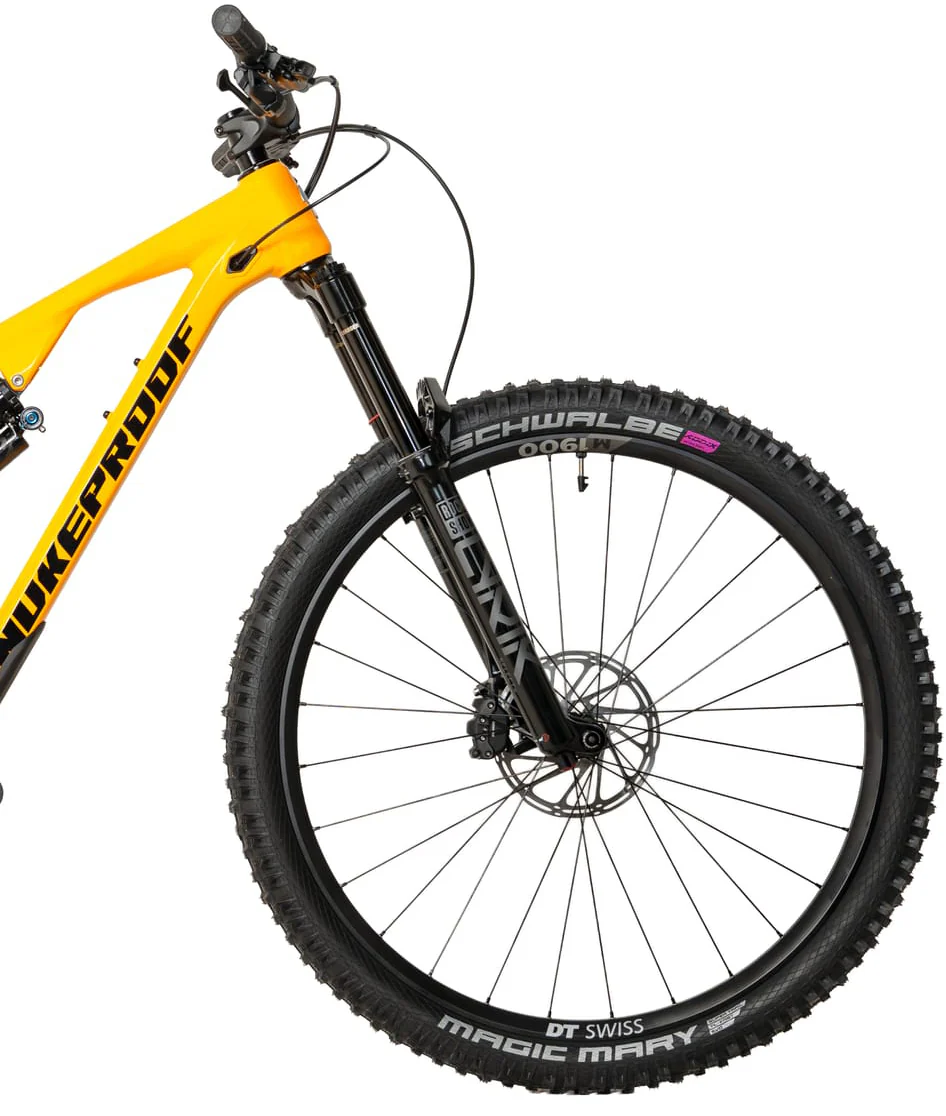Nukeproof Reactor 290 Alloy Pro Eagle 90 Full Suspension Mountain Bike 2026 - Yellow - Image 3