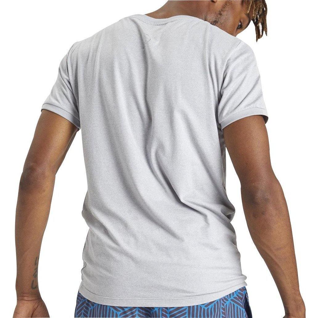 Ohmme Astral Short Sleeve Mens Yoga Top - Grey - Image 2