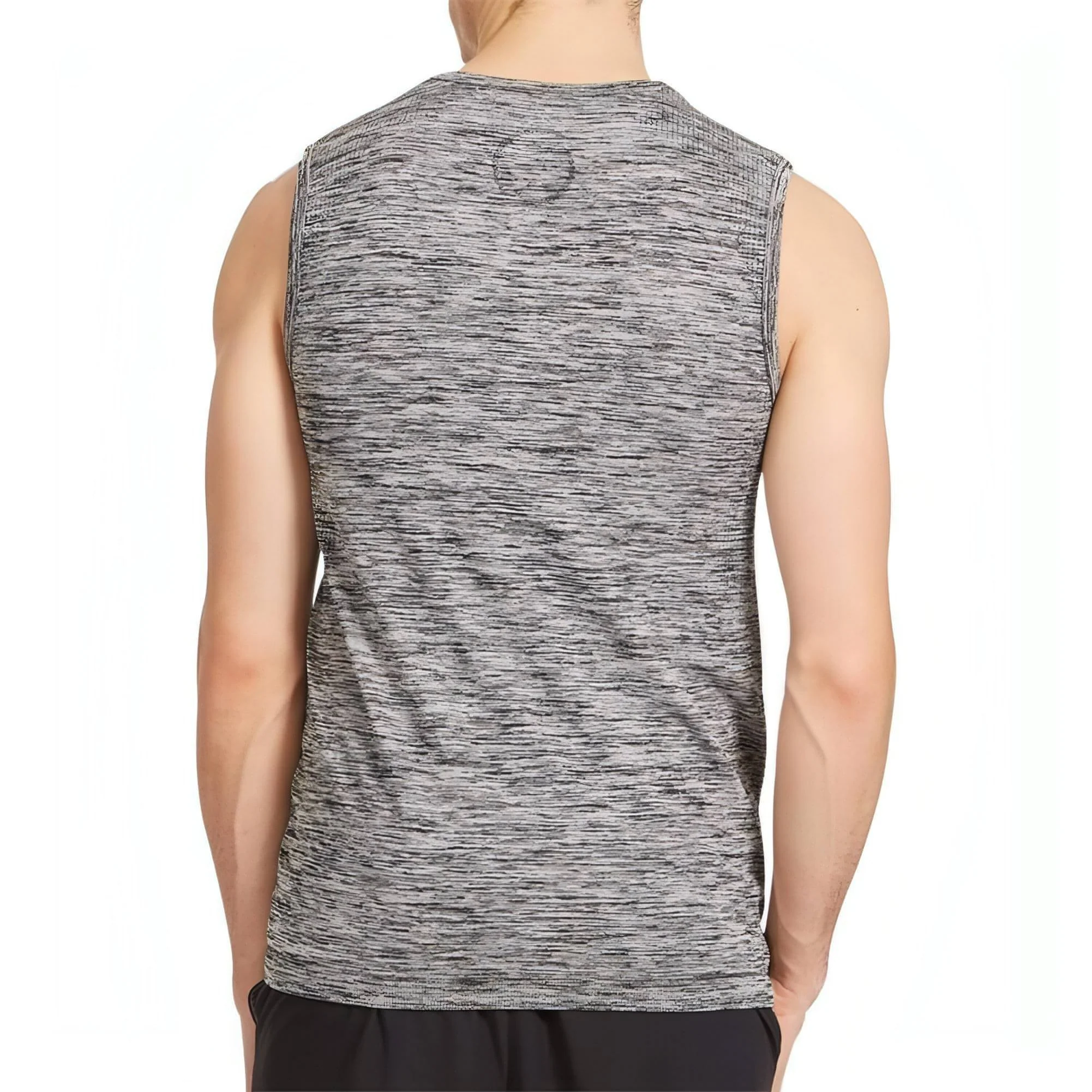 Ohmme Chandra Mens Yoga Vest - Grey - Image 3