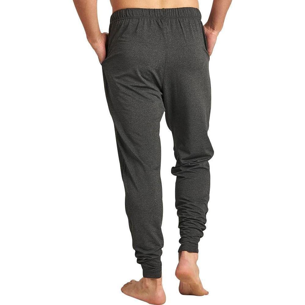 Ohmme Dharma Mens Yoga Pants - Grey - Image 2