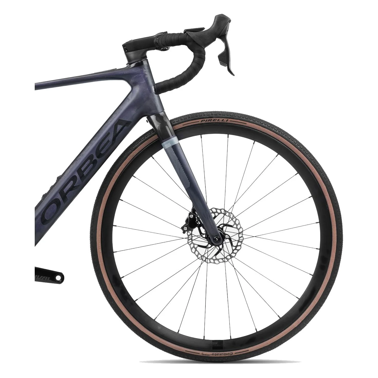 Orbea Gain M31e 1x Electric Carbon Road Bike 2024 - Tanzanite Carbon - Image 3