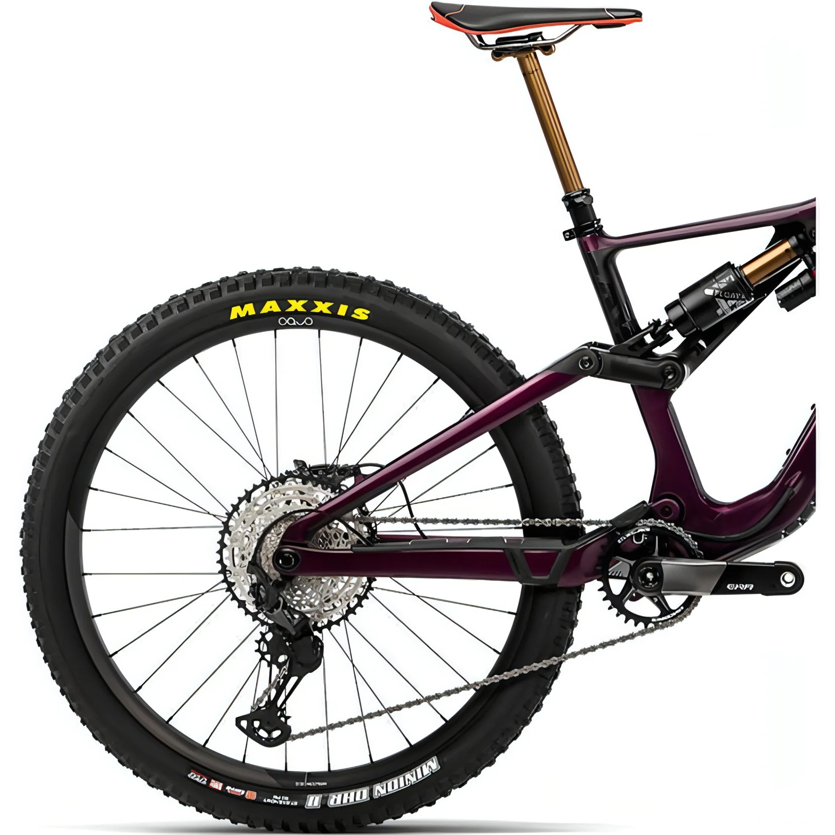 Orbea Rallon M-Team Carbon Mountain Bike 2023 - Mulberry - Image 2