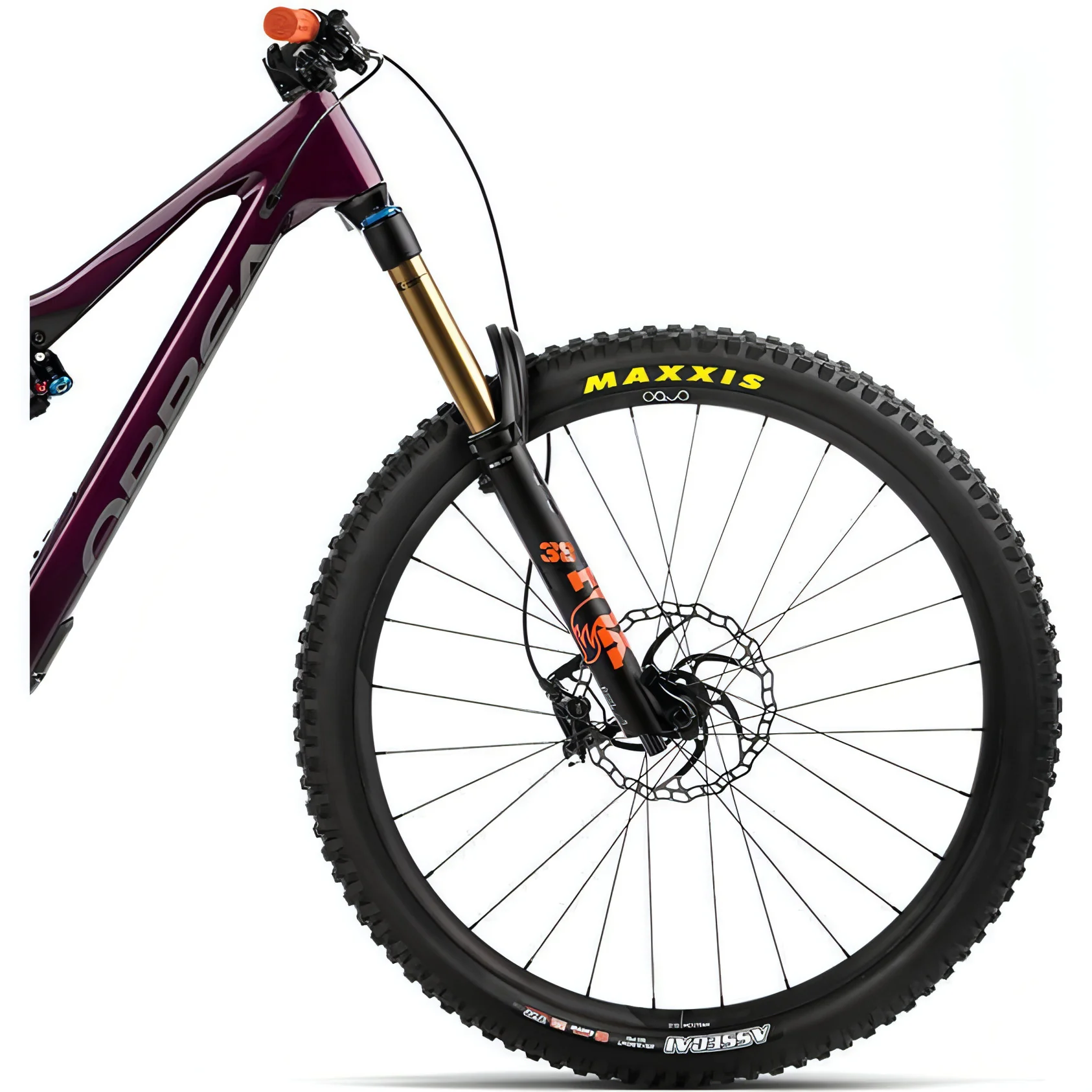 Orbea Rallon M-Team Carbon Mountain Bike 2023 - Mulberry - Image 3