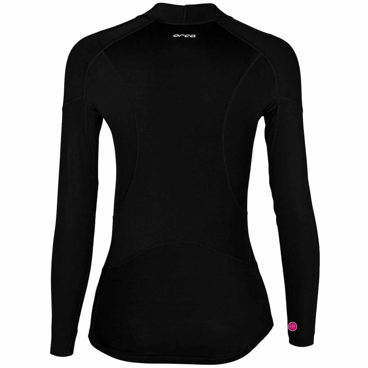 Orca Neoprene Long Sleeve Womens Base Layer Top - Black - Image 2