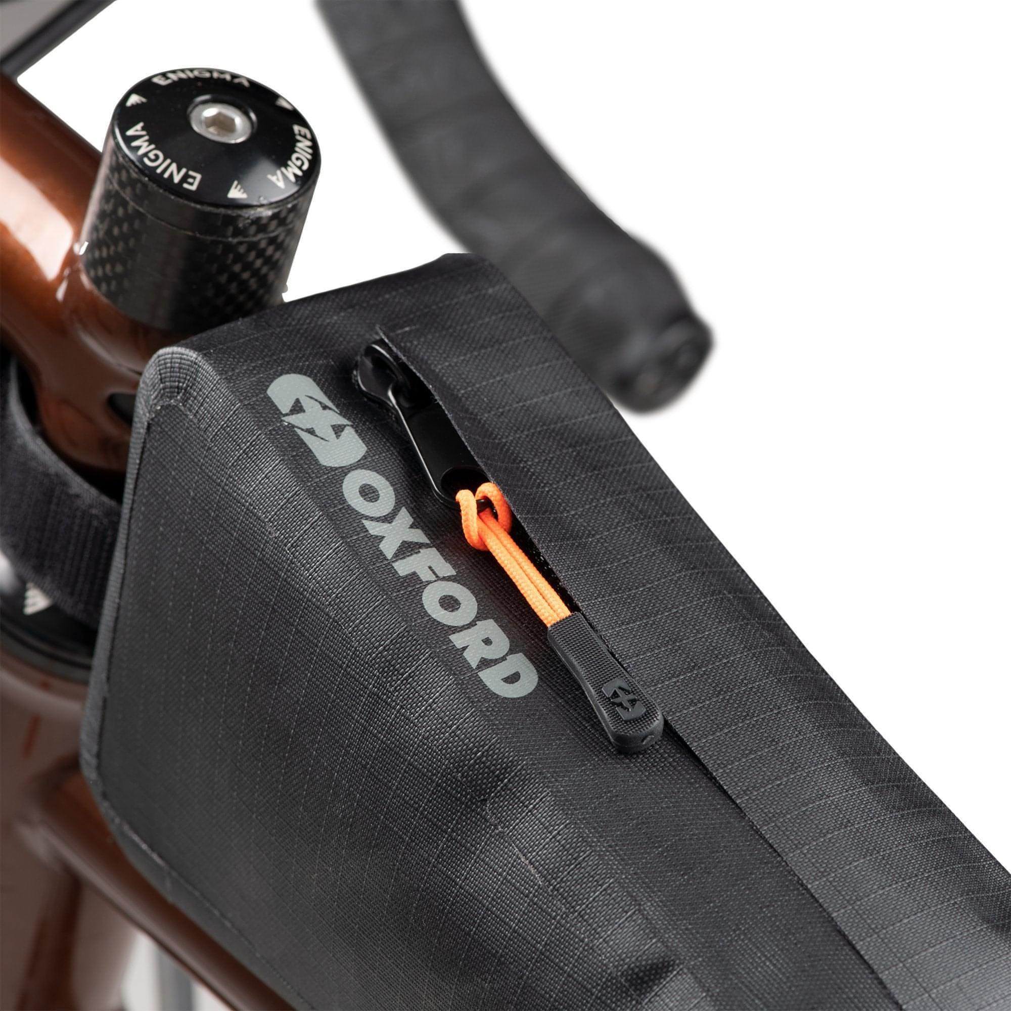 Oxford Aqua Evo Adventure Top Tube Pack - Black - Image 6