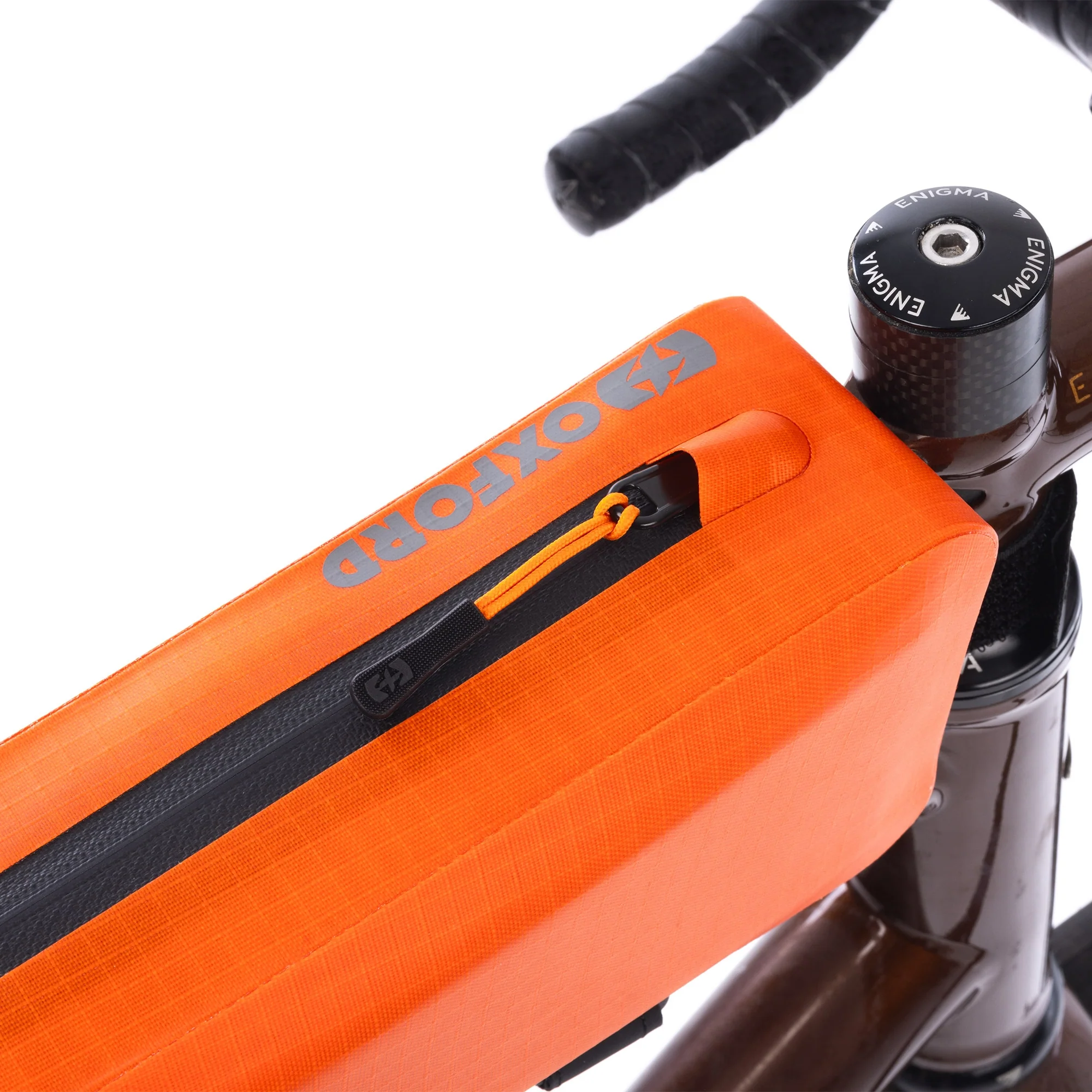 Oxford Aqua Evo Adventure XL Top Tube Pack - Orange - Image 2