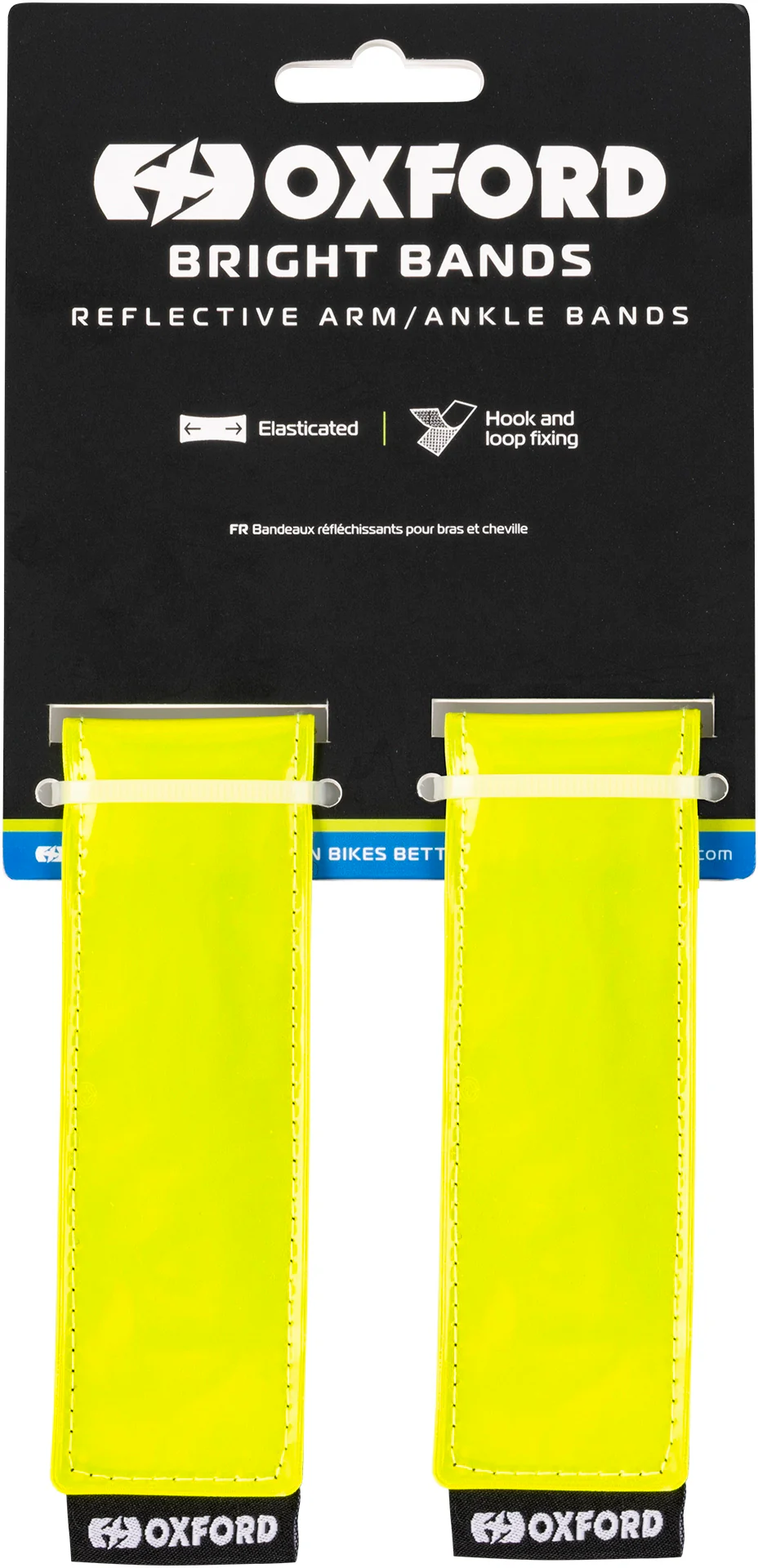 Oxford Bright Bands Reflective Arm/Ankle Bands - Yellow - Image 4