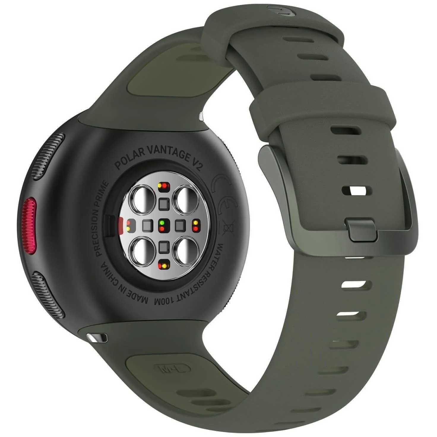 Polar Vantage V2 Multisport GPS Watch With H10 Heart Rate Sensor - Green - Image 3
