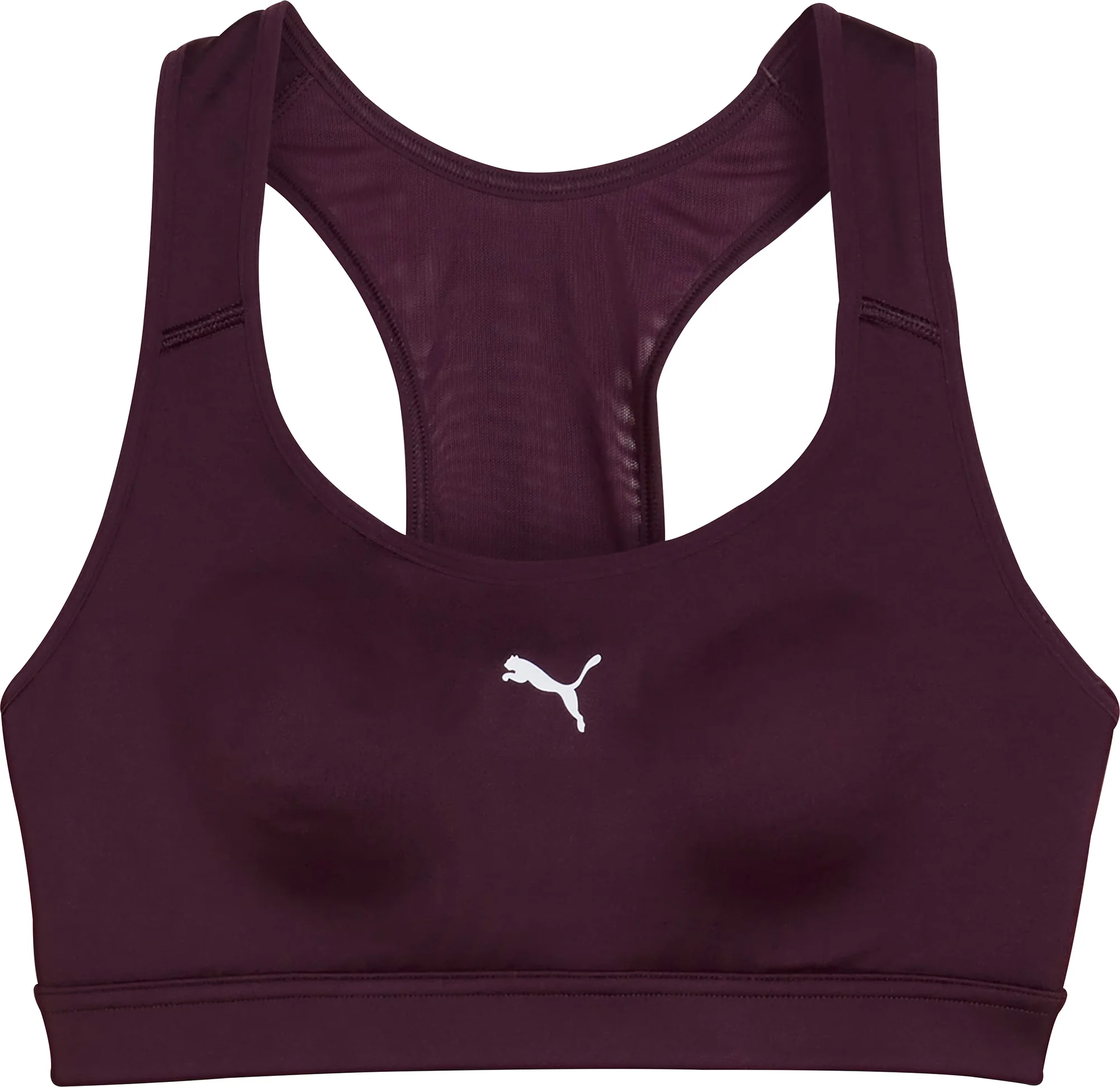 Puma 4KEEPS Womens Running Sports Bra - Purple - Image 4
