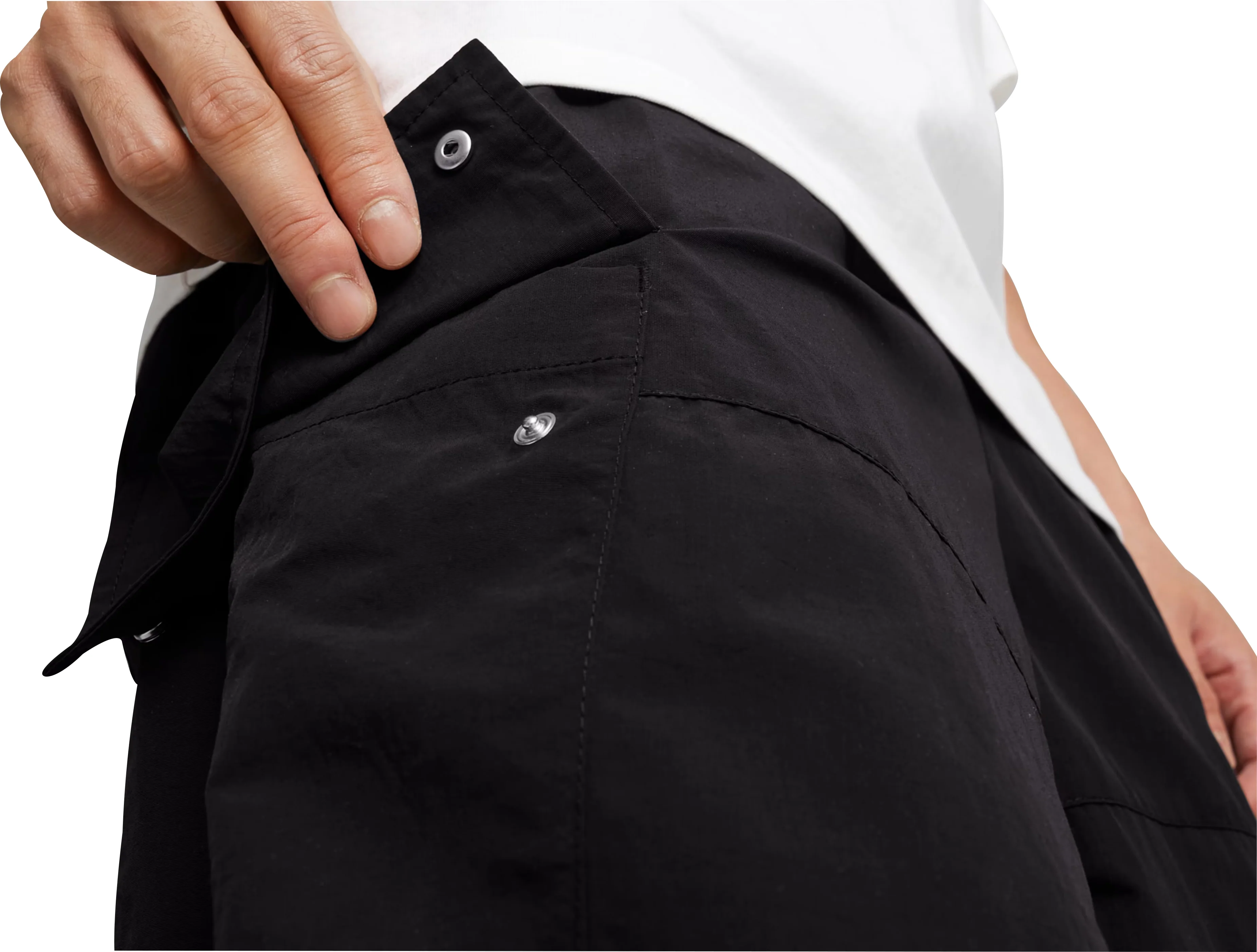 Puma Classic Mens Cargo Pants - Black - Image 3