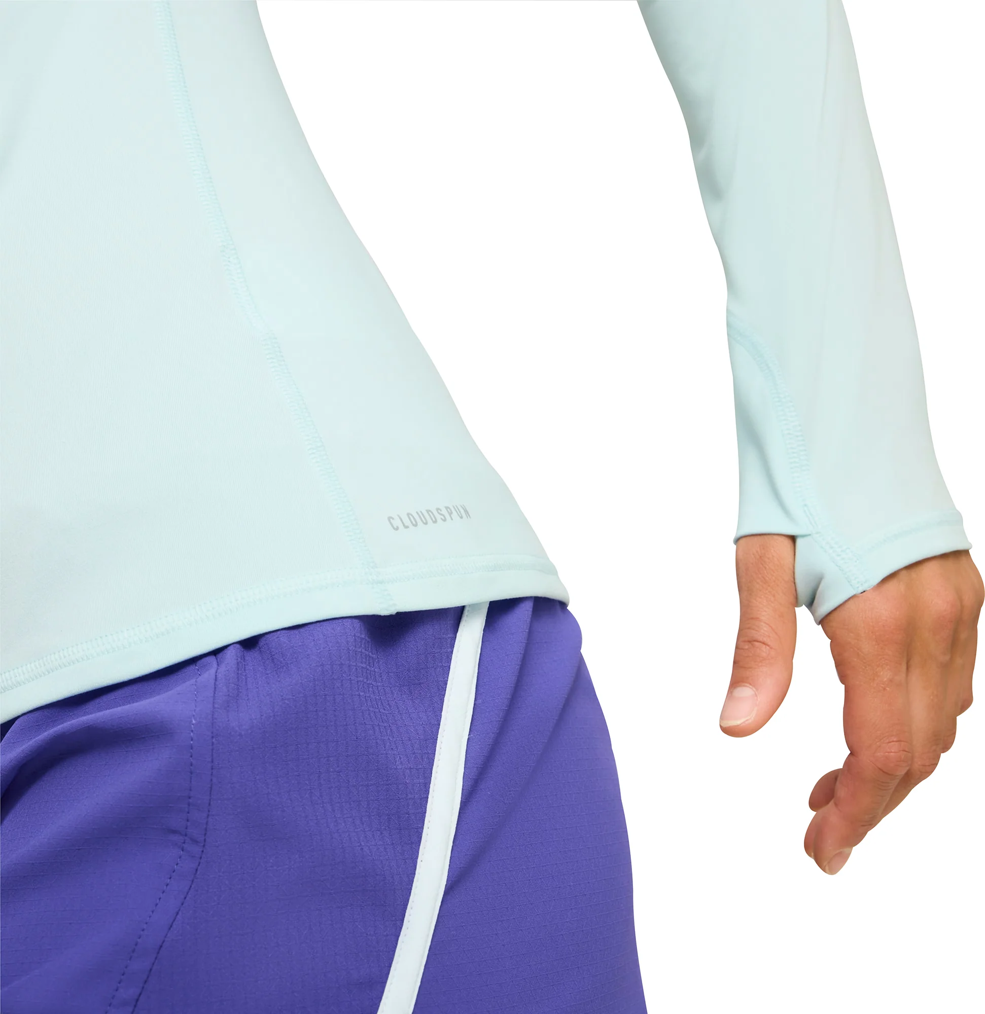 Puma Cloudspun Long Sleeve Womens Running Top - Blue - Image 3