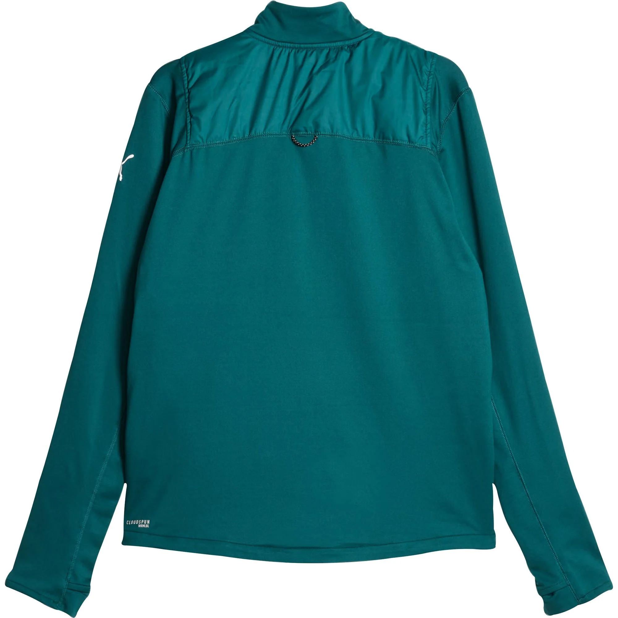 Puma Cloudspun WRMBL Mens Running Jacket - Green - Image 8