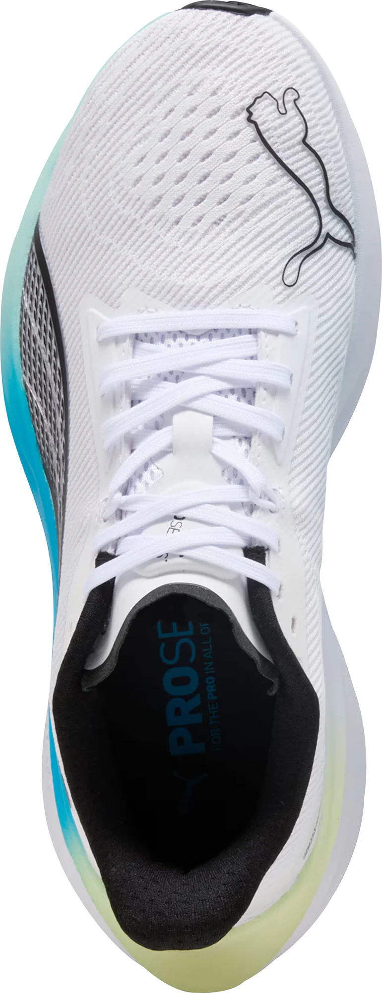 Puma Darter Pro Mens Running Shoes - White - Image 4