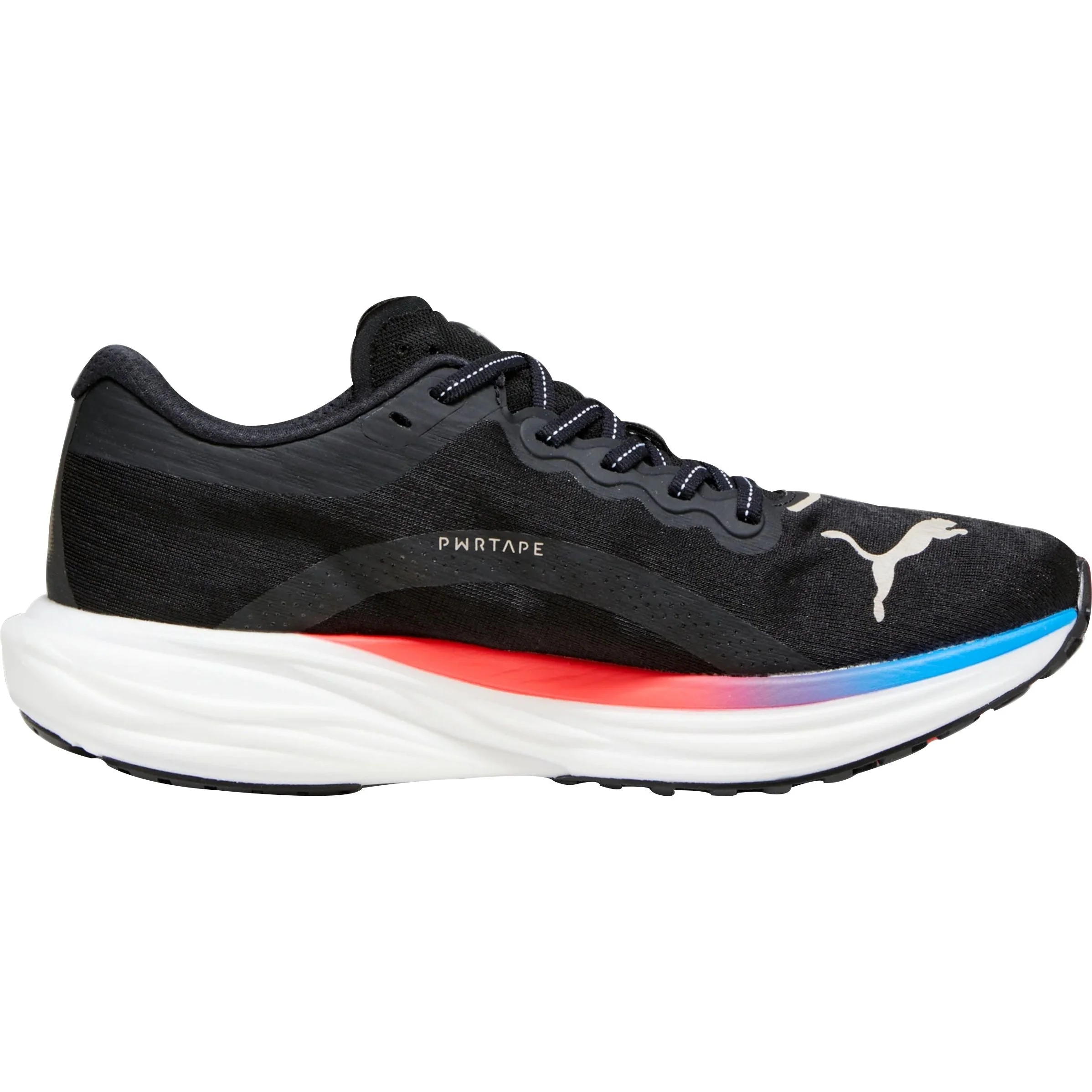 Puma Deviate Nitro 2 Mens Running Shoes - Black - Image 3