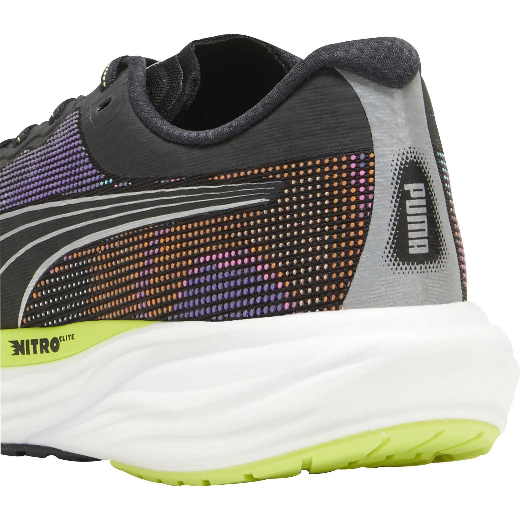 Puma Deviate Nitro 2 Mens Running Shoes - Black - Image 7