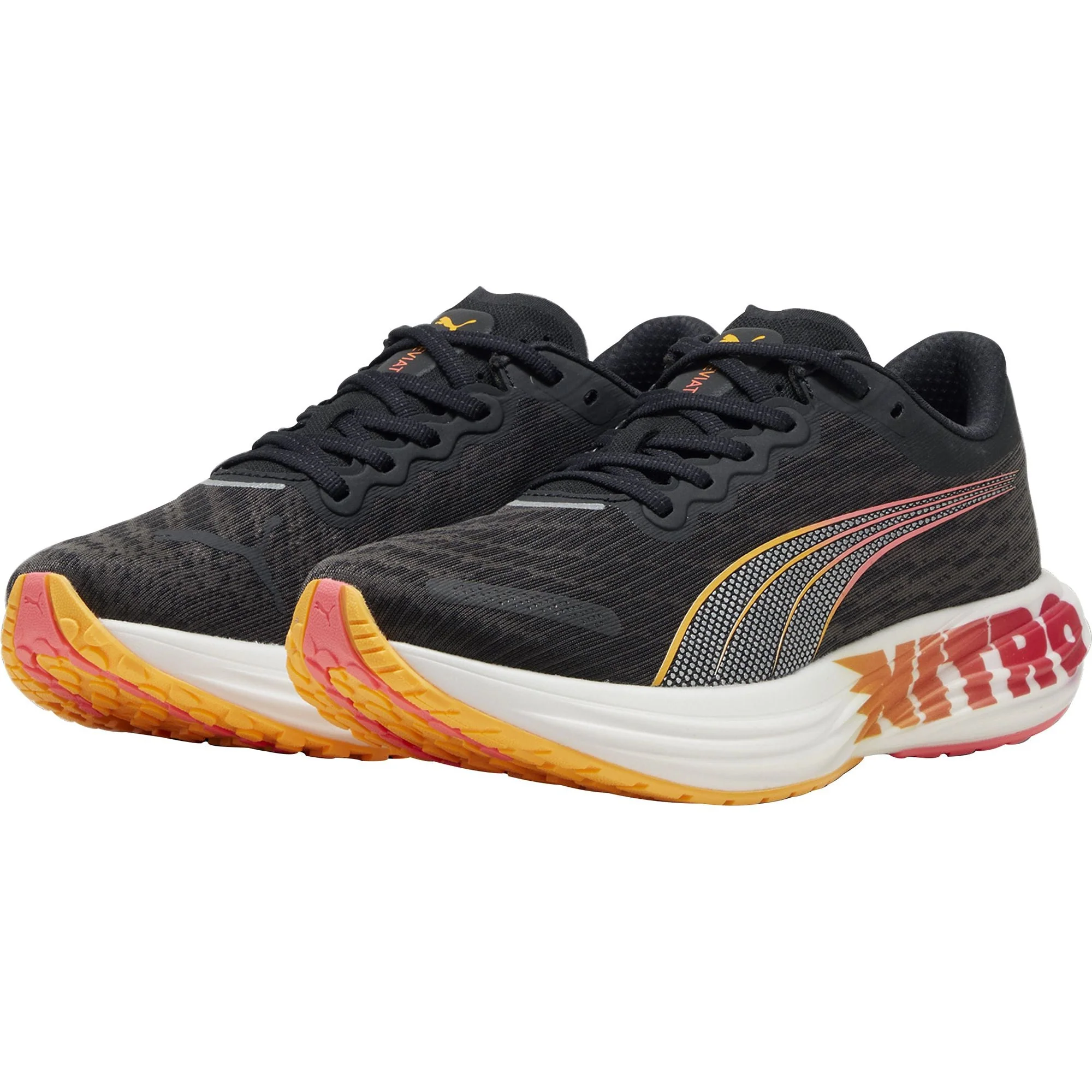 Puma Deviate Nitro 2 Mens Running Shoes - Black - Image 5