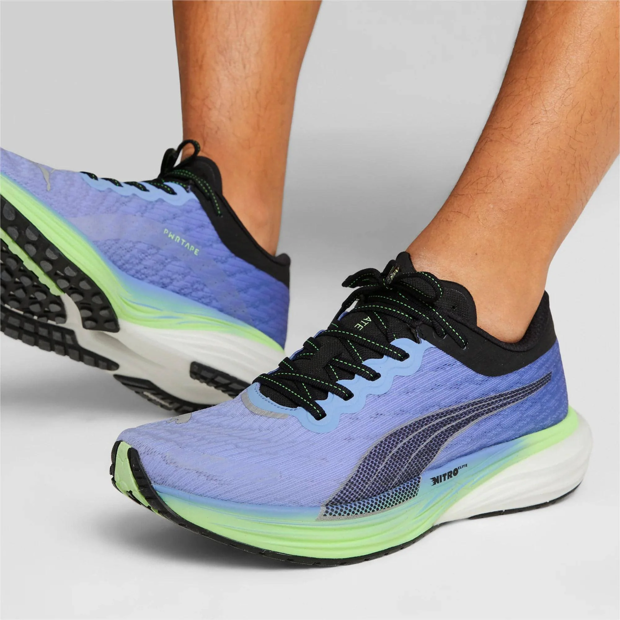 Puma Deviate Nitro 2 Mens Running Shoes - Purple - Image 7