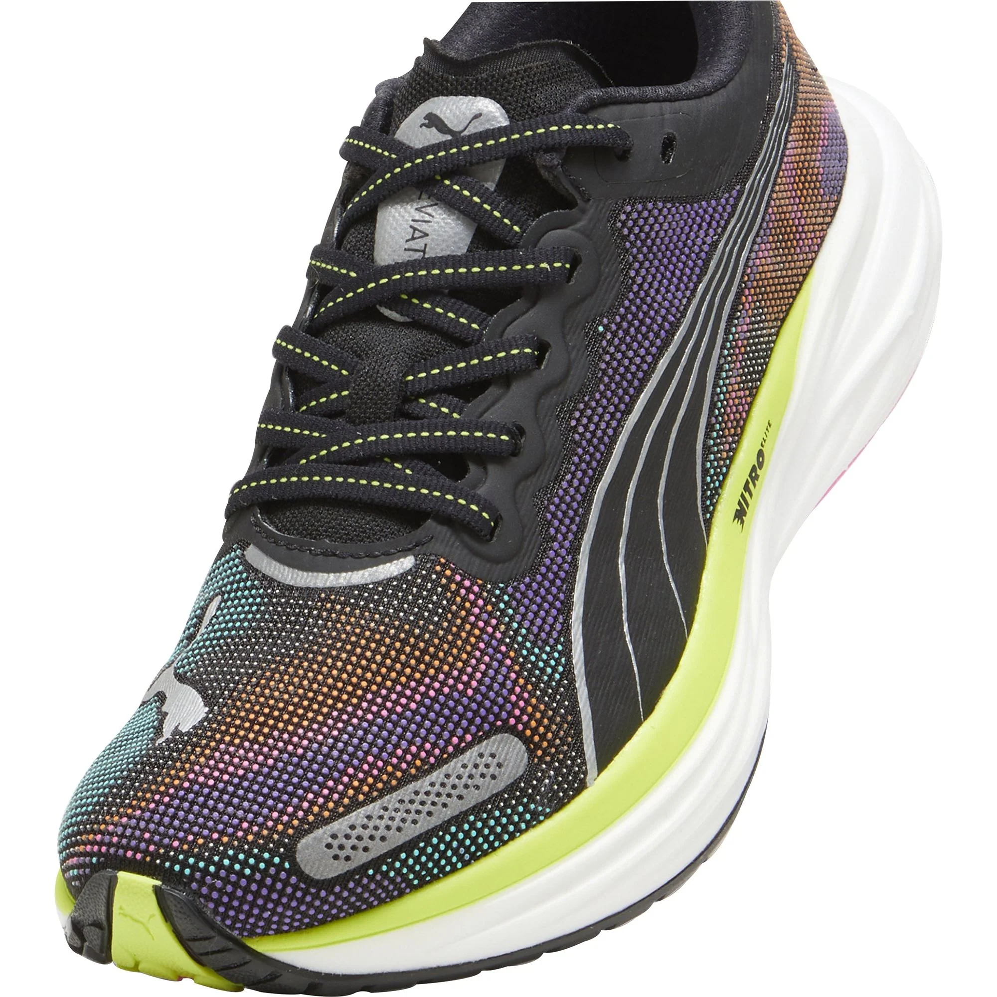 Puma Deviate Nitro 2 Womens Running Shoes - Black - Image 6