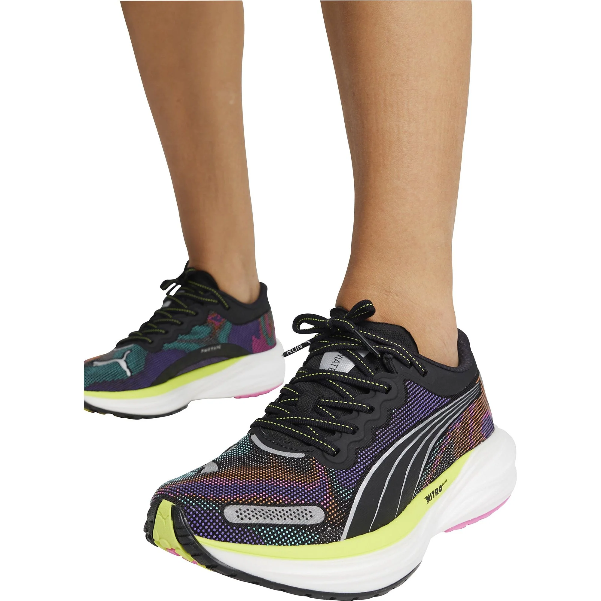 Puma Deviate Nitro 2 Womens Running Shoes - Black - Image 8