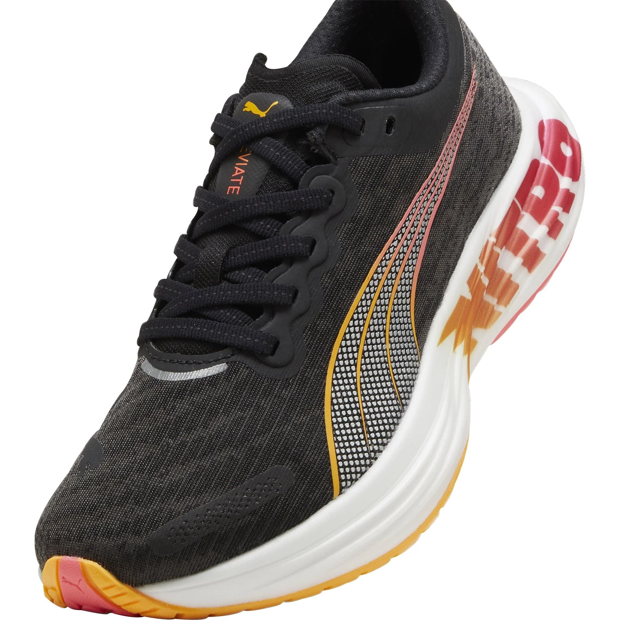 Puma Deviate Nitro 2 Womens Running Shoes - Black - Image 6