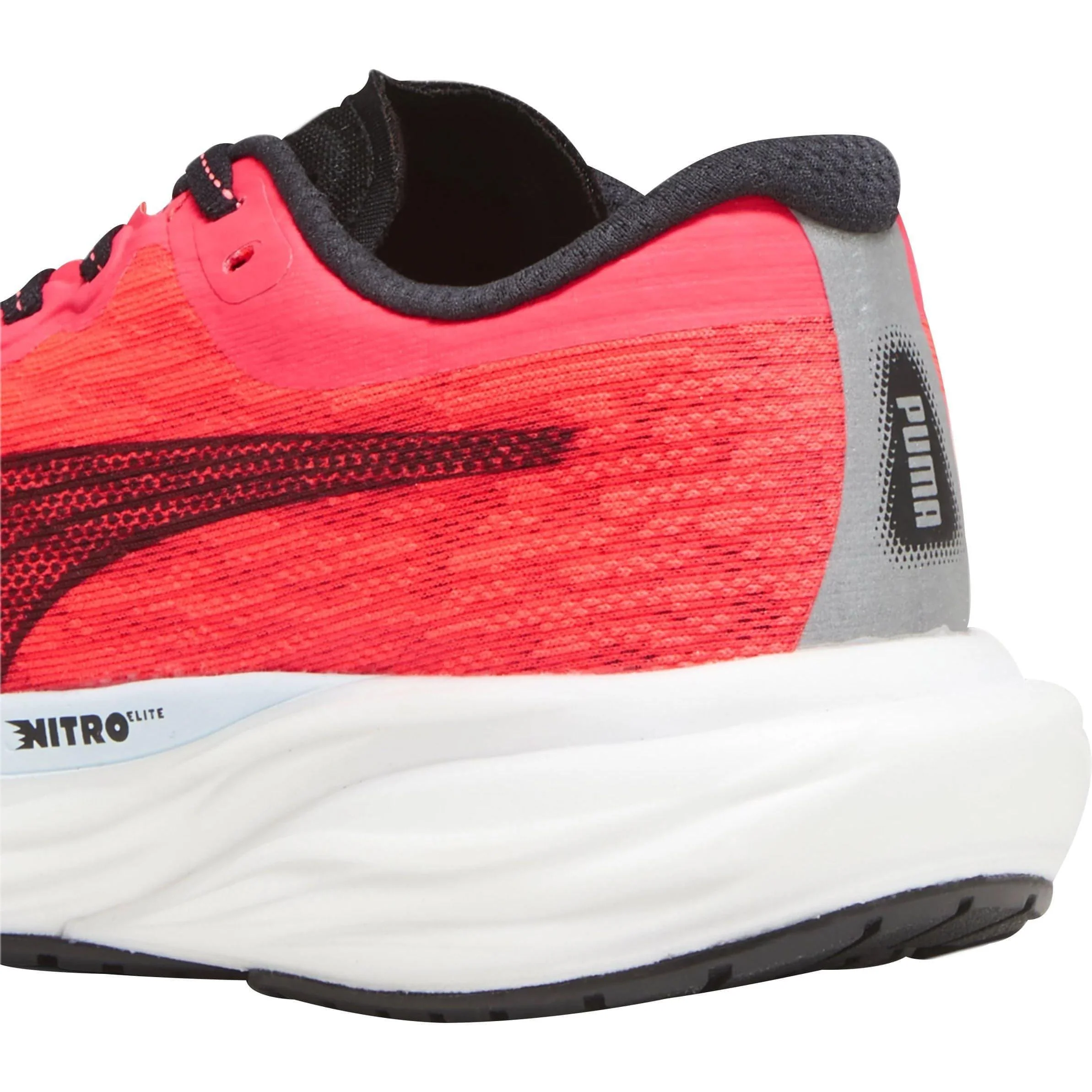 Puma Deviate Nitro 2 Womens Running Shoes - Red - Image 6