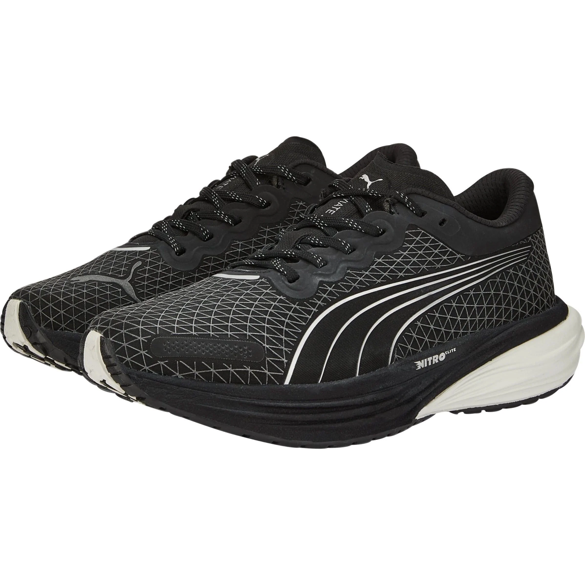 Puma Deviate Nitro 2 WTR Womens Running Shoes - Black - Image 6