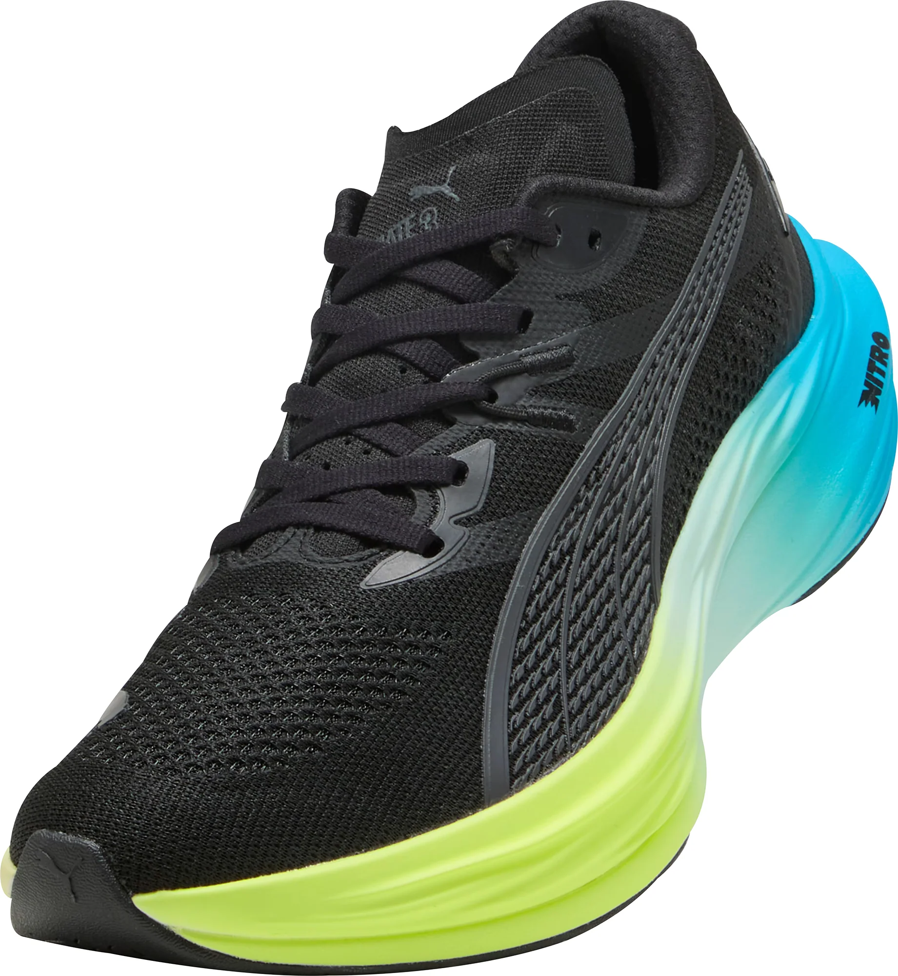 Puma Deviate Nitro 3 Mens Running Shoes - Black - Image 7
