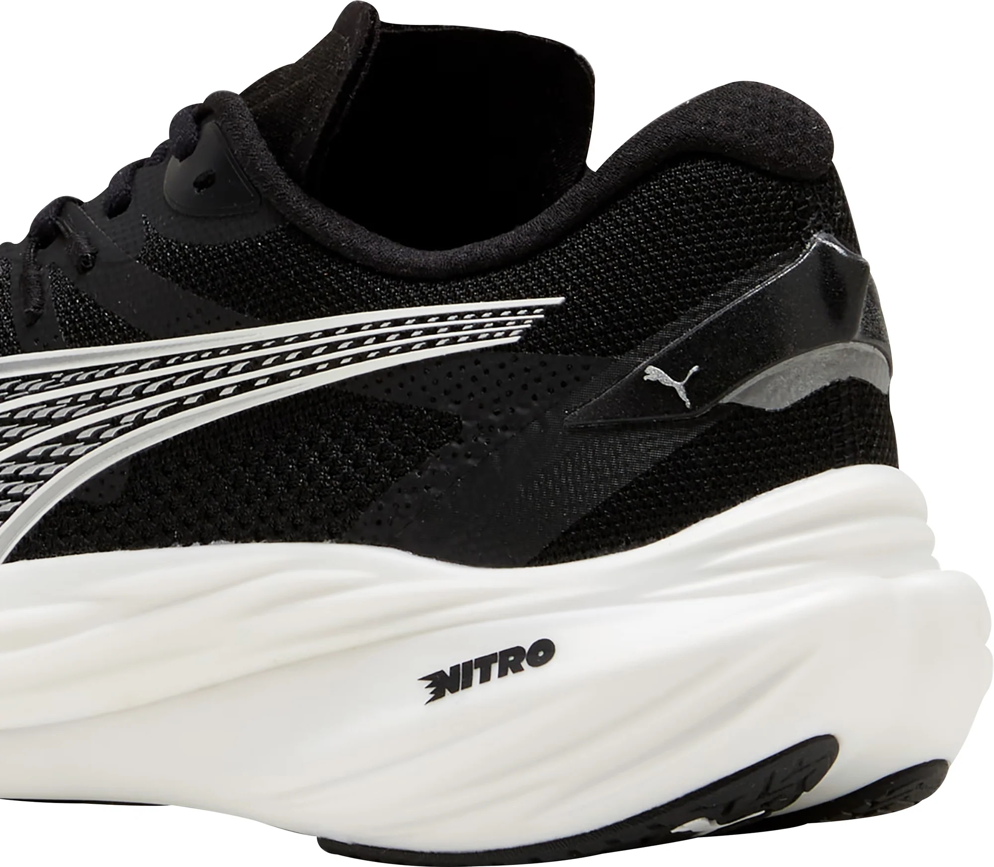 Puma Deviate Nitro 3 Mens Running Shoes - Black - Image 7