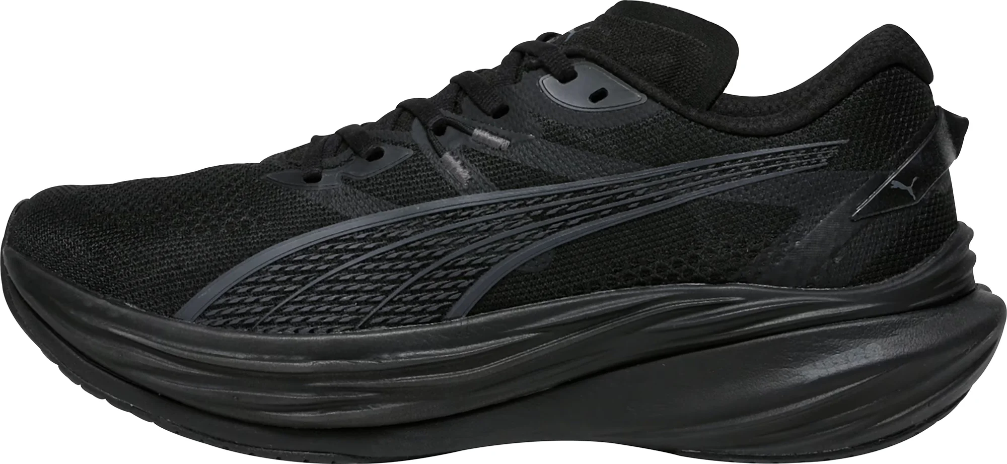 Puma Deviate Nitro 3 WIDE FIT Mens Running Shoes - Black