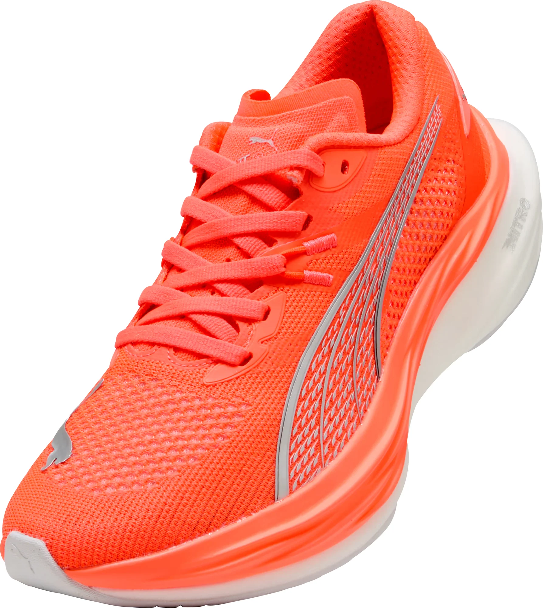 Puma Deviate Nitro 3 Womens Running Shoes - Red - Image 7