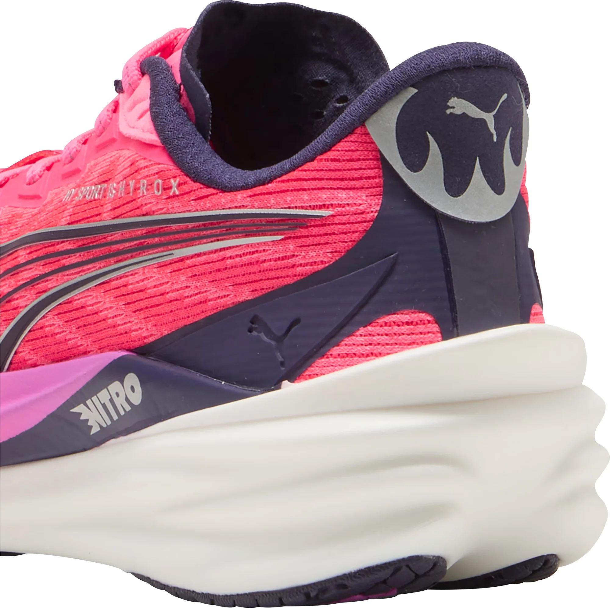 Puma Deviate Nitro 4 HYROX Womens Running Shoes - Pink - Image 6