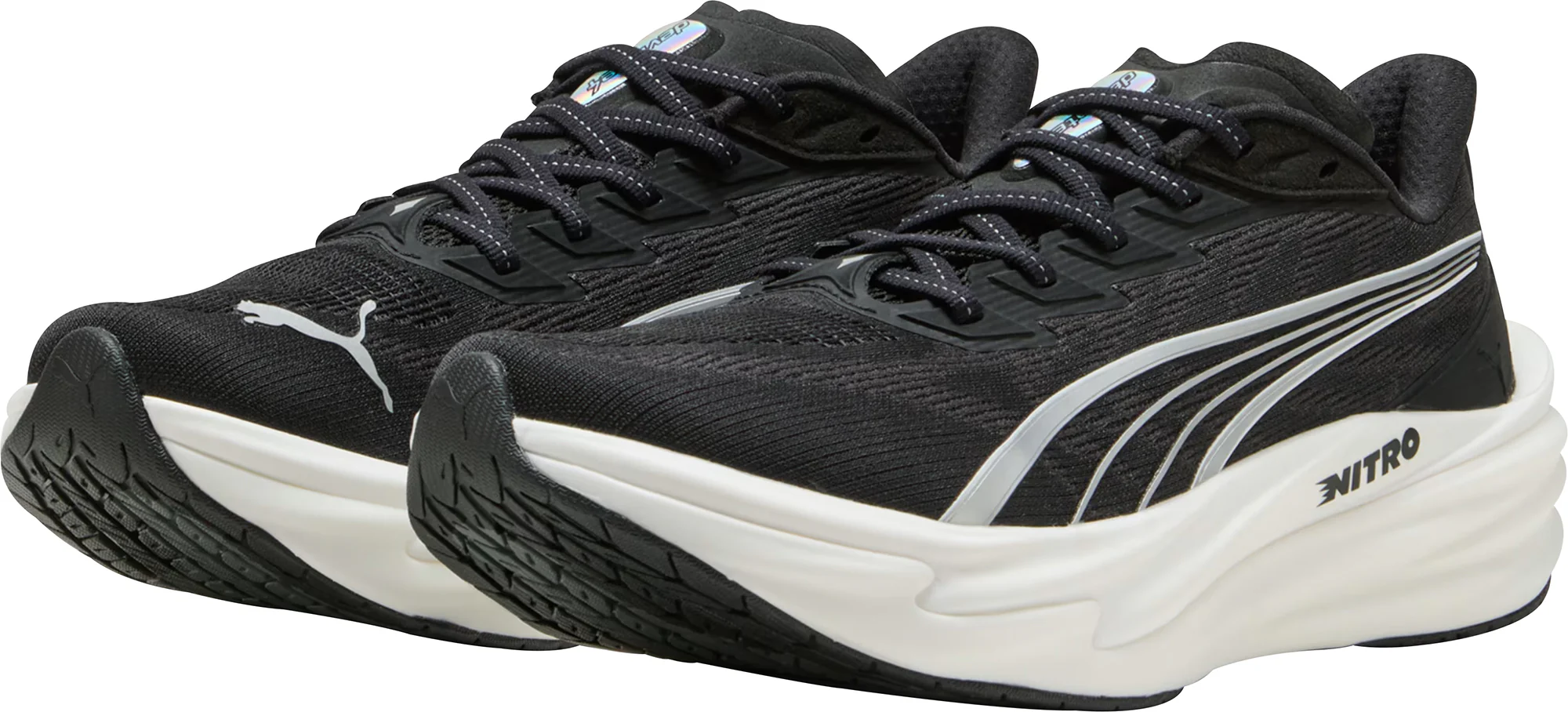 Puma Deviate Nitro 4 Mens Running Shoes - Black - Image 5