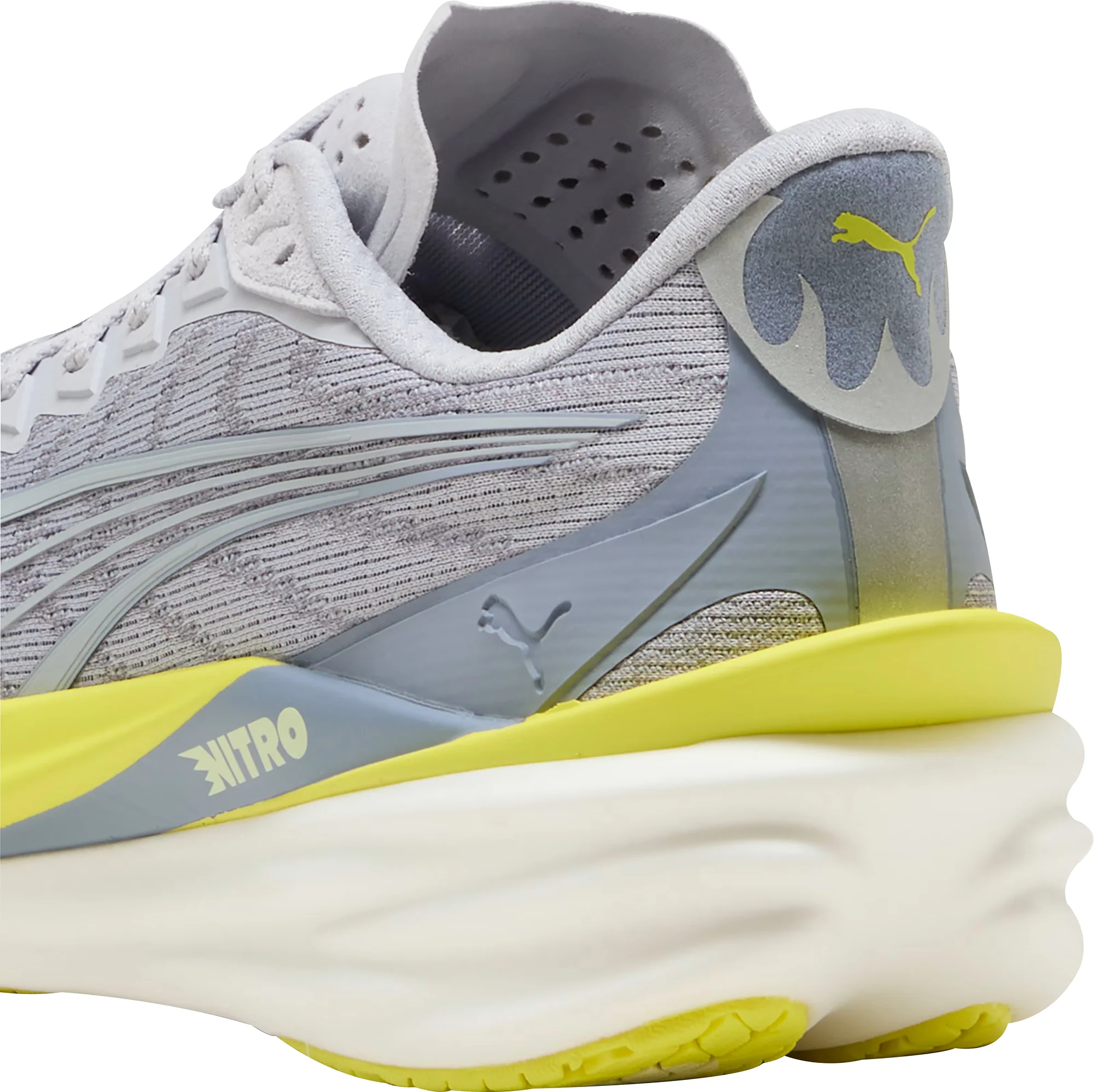Puma Deviate Nitro 4 Mens Running Shoes - Grey - Image 6