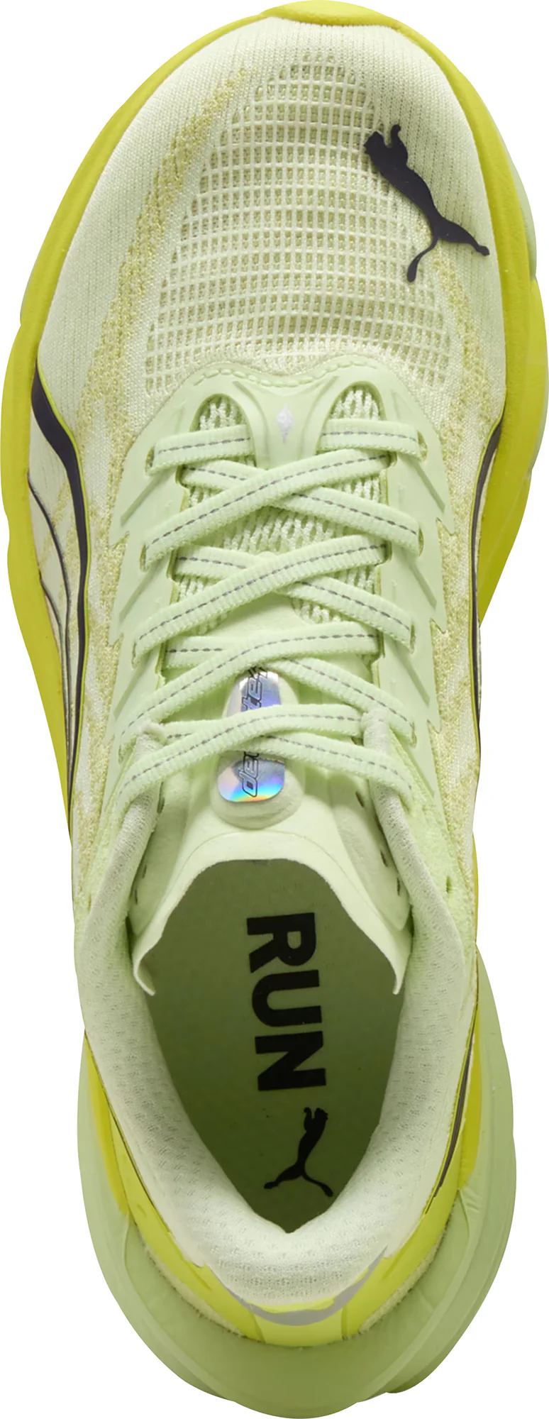 Puma Deviate Nitro 4 Womens Running Shoes - Green - Image 4