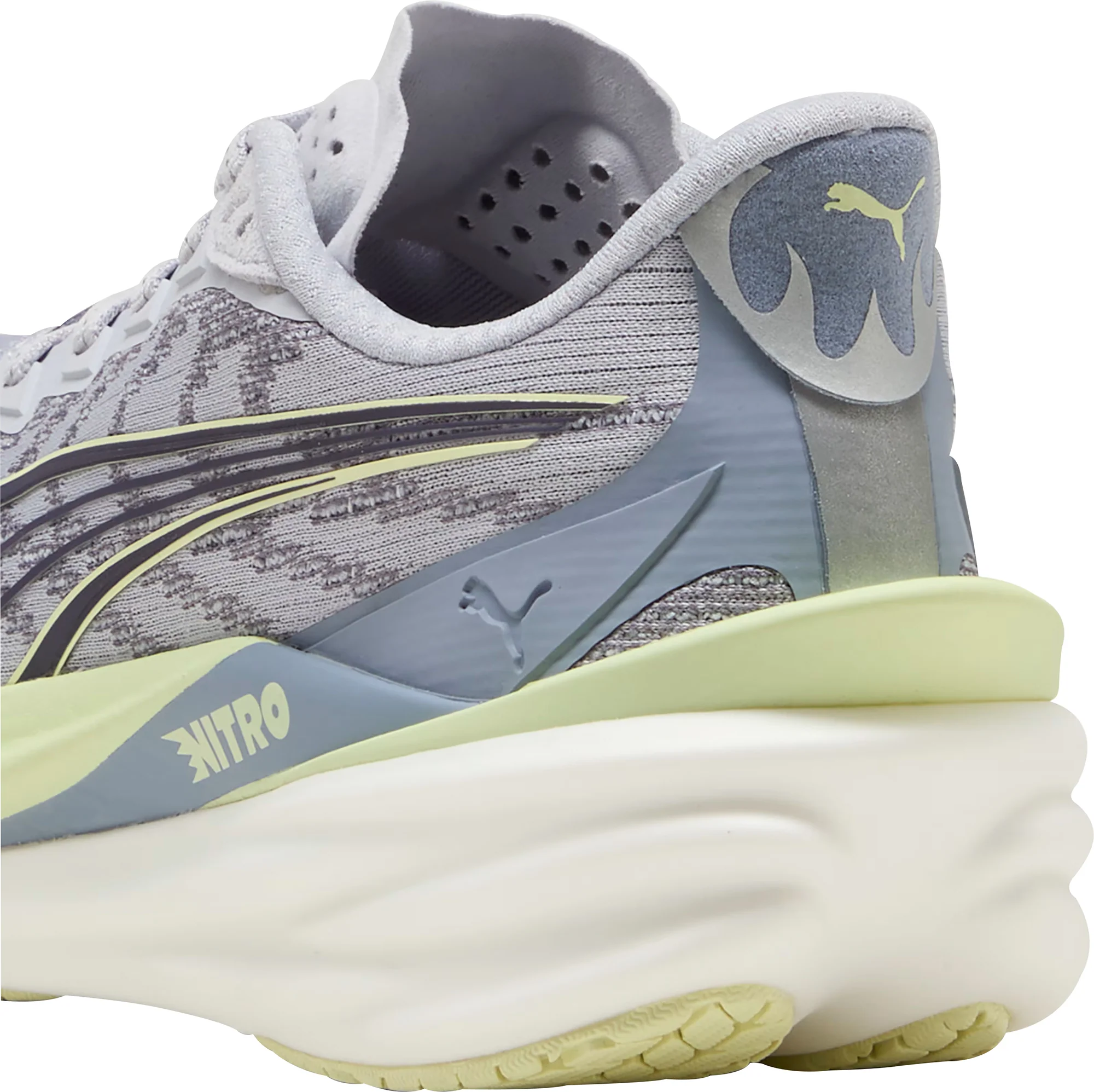 Puma Deviate Nitro 4 Womens Running Shoes - Grey - Image 6