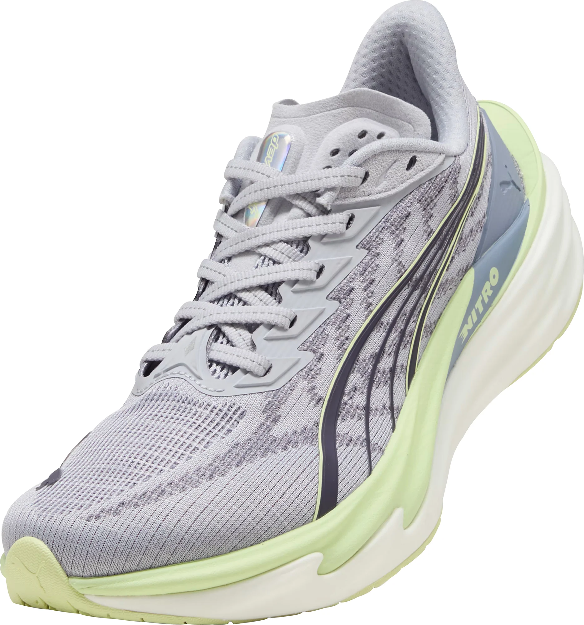 Puma Deviate Nitro 4 Womens Running Shoes - Grey - Image 7