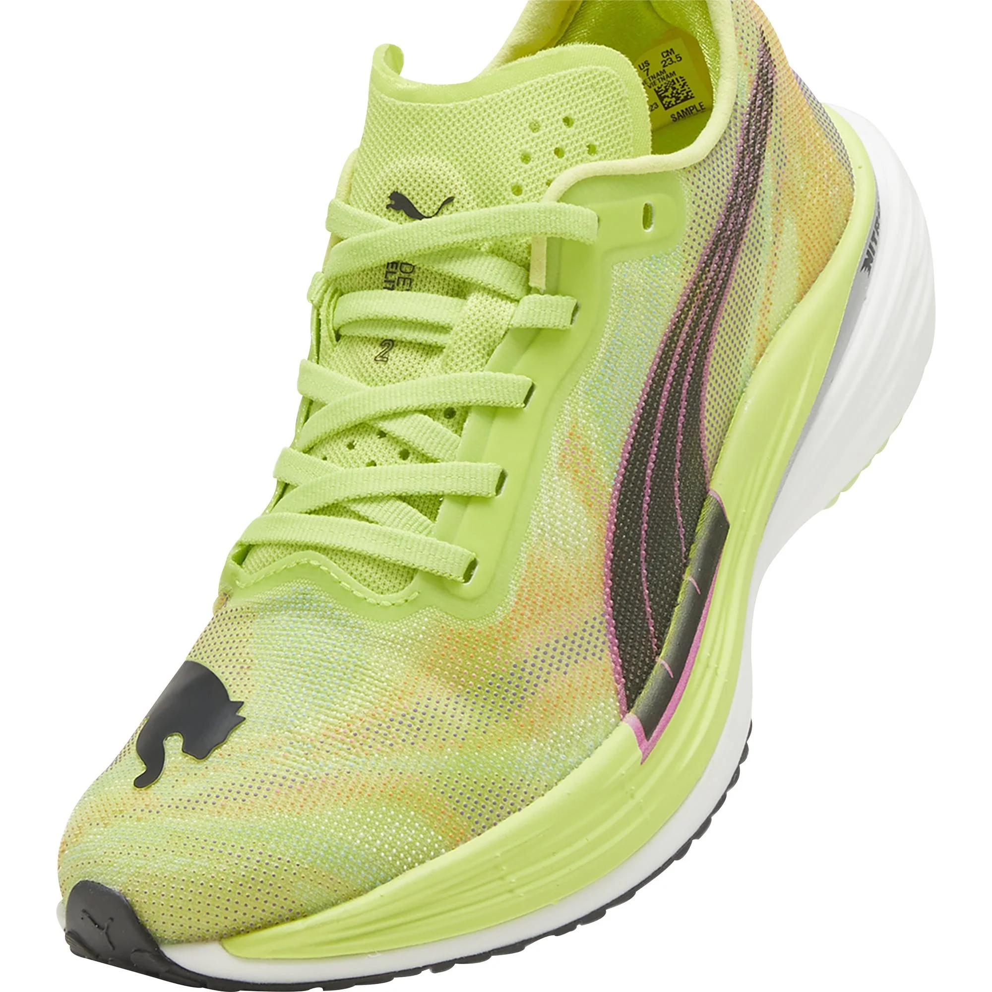 Puma Deviate Nitro Elite 2 Womens Running Shoes - Green - Image 6