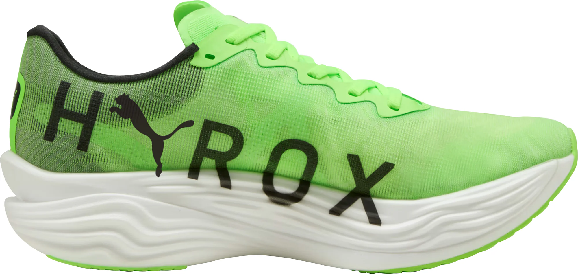 Puma Deviate Nitro Elite 3 HYROX Mens Running Shoes - Green - Image 3