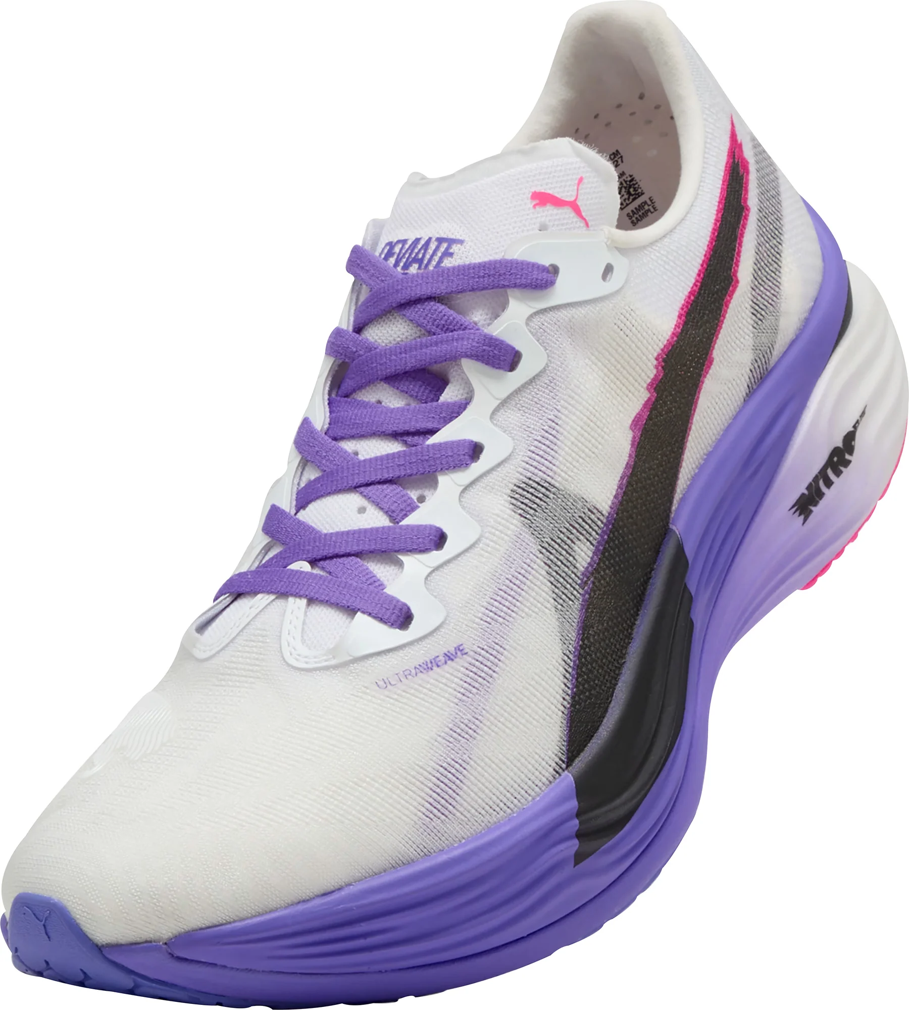 Puma Deviate Nitro Elite 3 Mens Running Shoes - White - Image 7