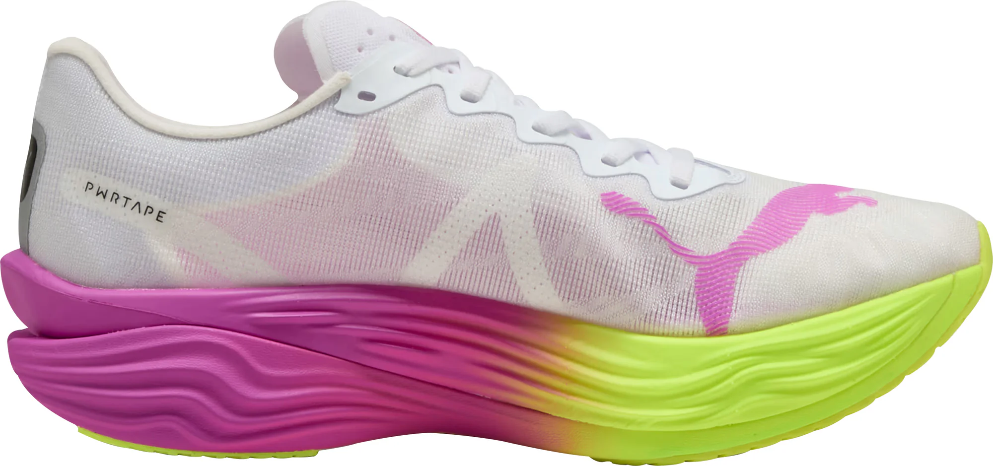 Puma Deviate Nitro Elite 3 Mens Running Shoes - White - Image 3