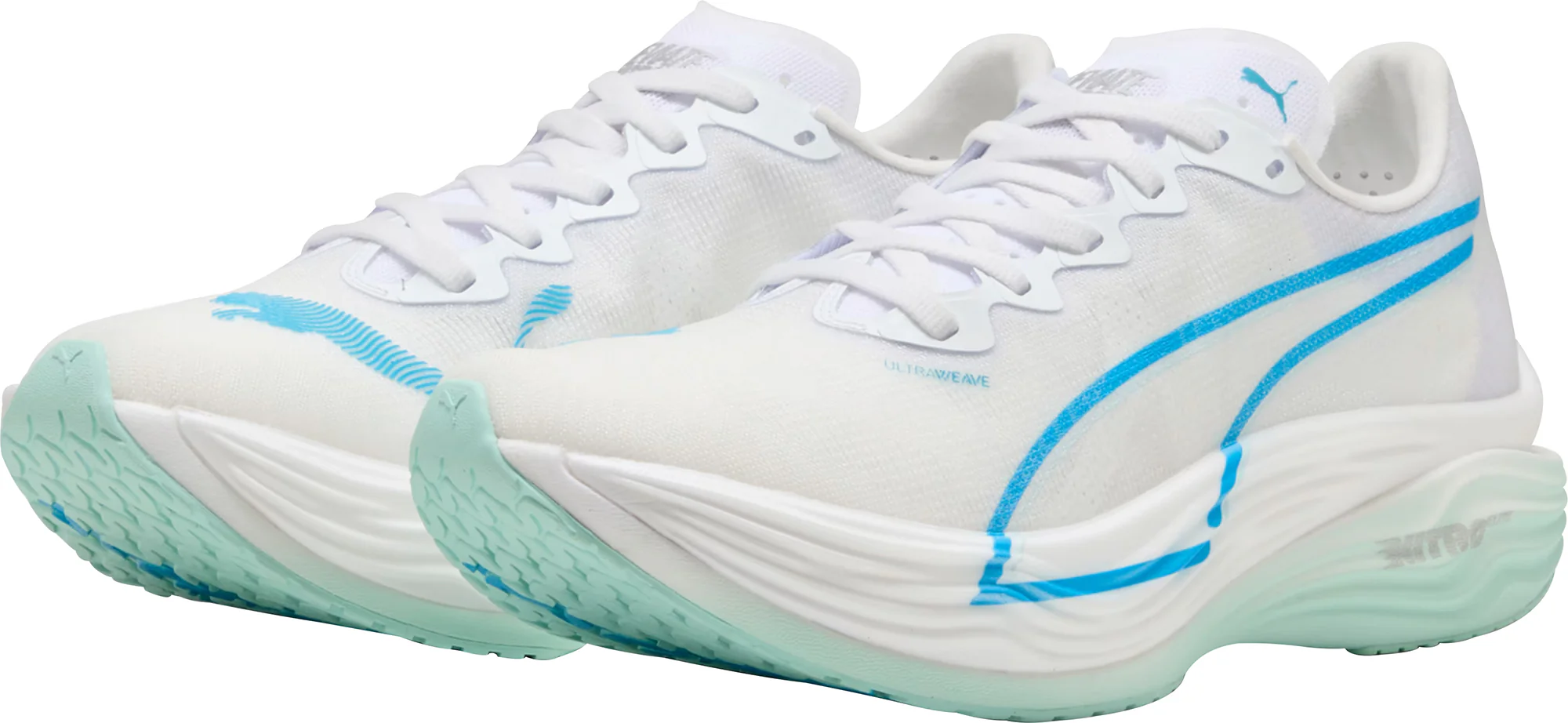 Puma Deviate Nitro Elite 3 Mens Running Shoes - White - Image 5