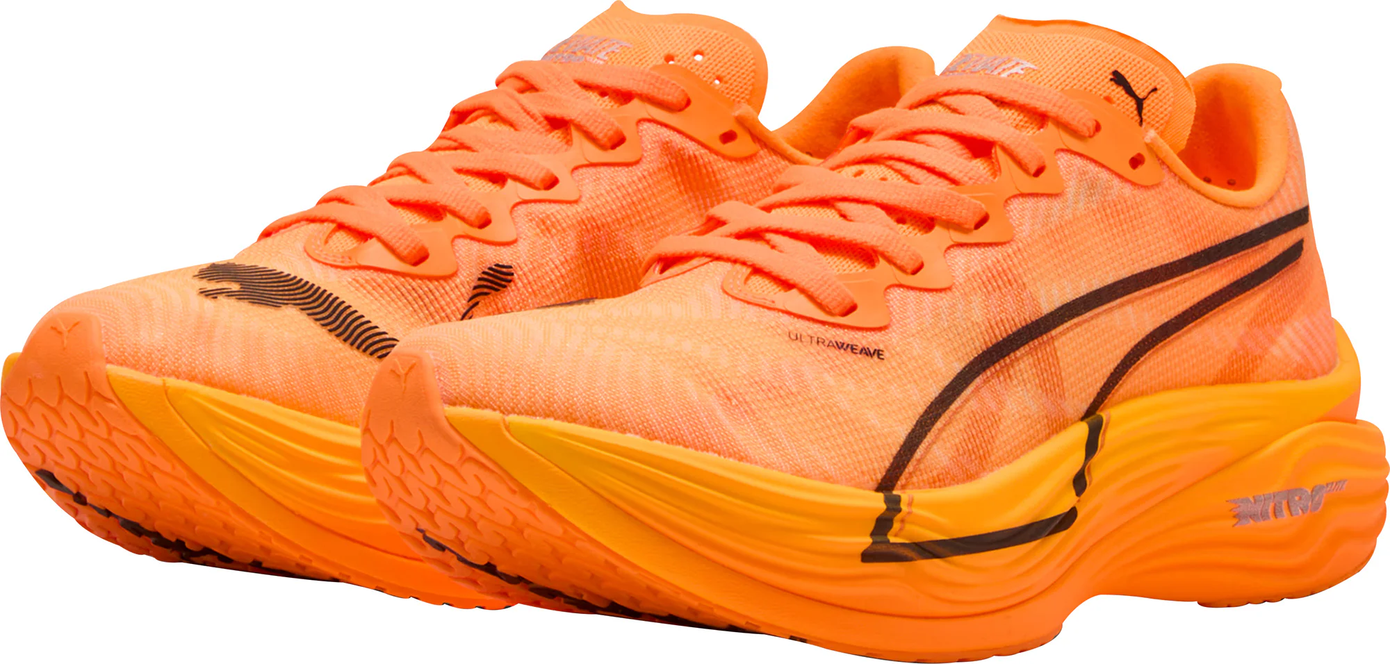 Puma Deviate Nitro Elite 3 Womens Running Shoes - Orange - Image 5
