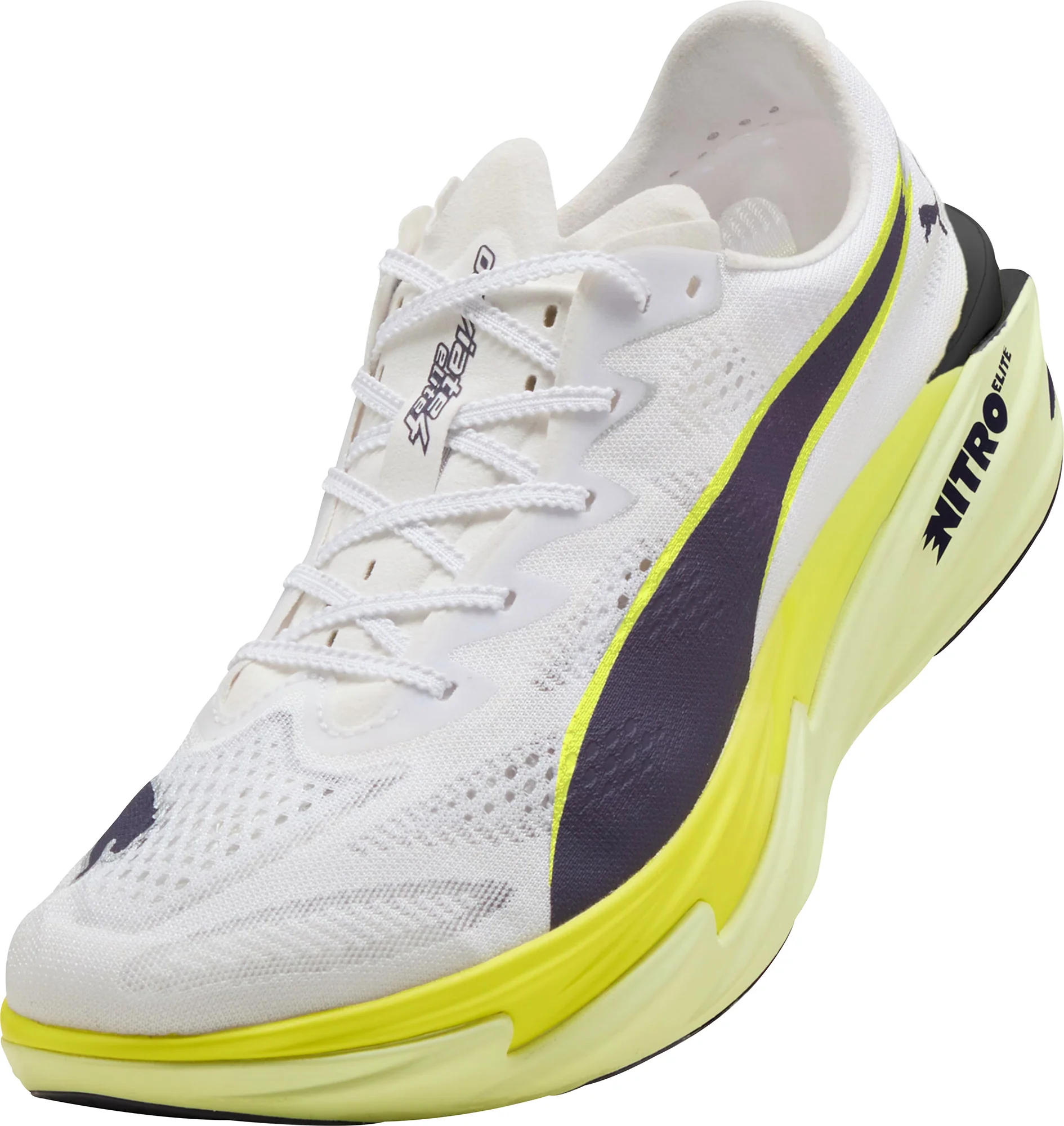 Puma Deviate Nitro Elite 4 Mens Running Shoes - White - Image 7